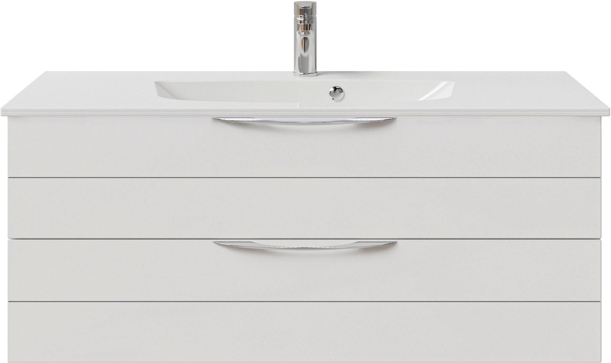 Saphir Waschtisch "Serie 6025 Mineralmarmor-Waschtisch mit Unterschrank, 11 günstig online kaufen