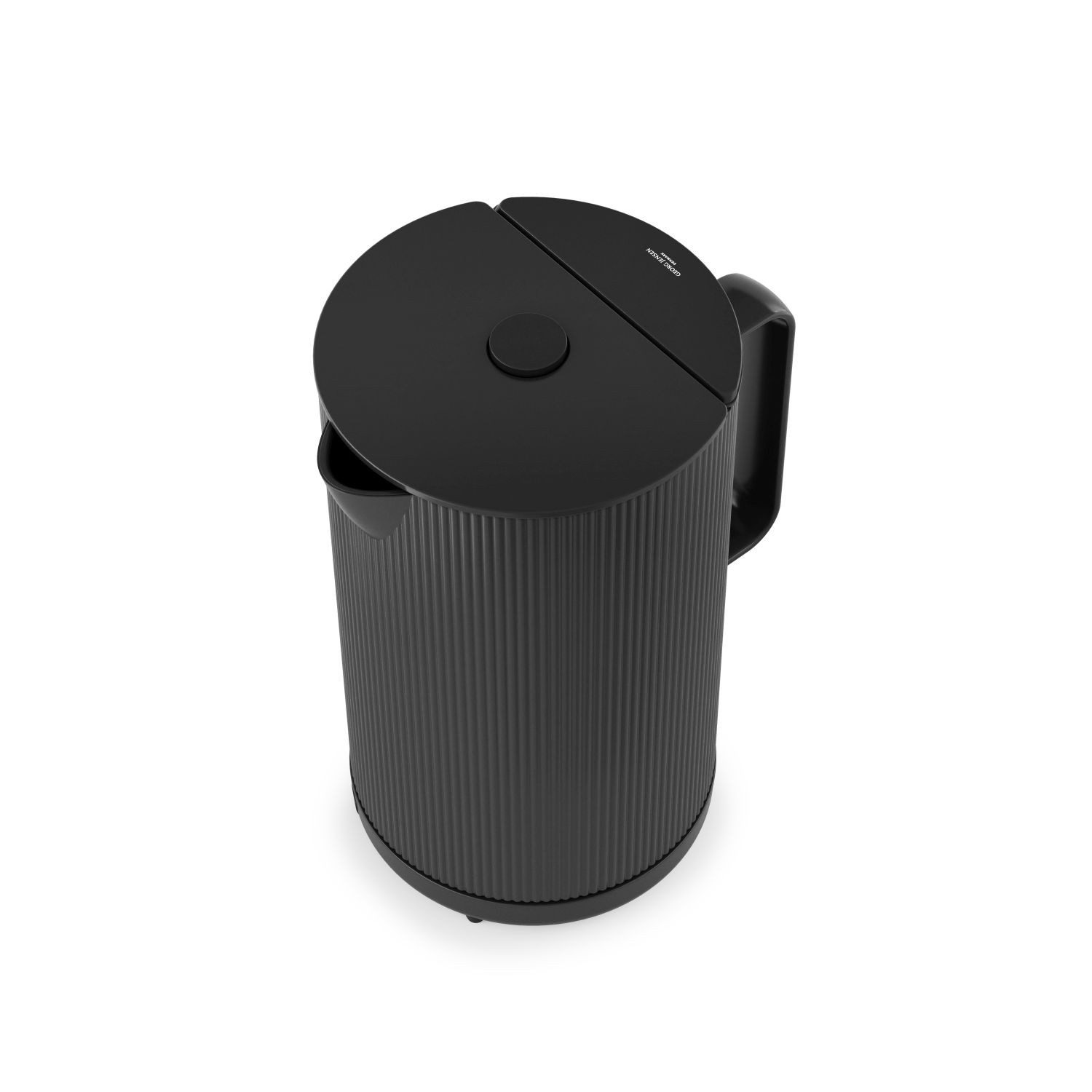 Georg Jensen Wasserkocher Bernadotte Schwarz 1500 ml, 1,5 l