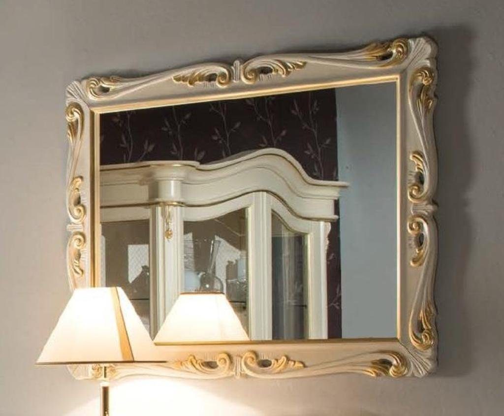 JVmoebel Spiegel, Klassischer Design Spiegel Italienische Wandspiegel Holz Stand