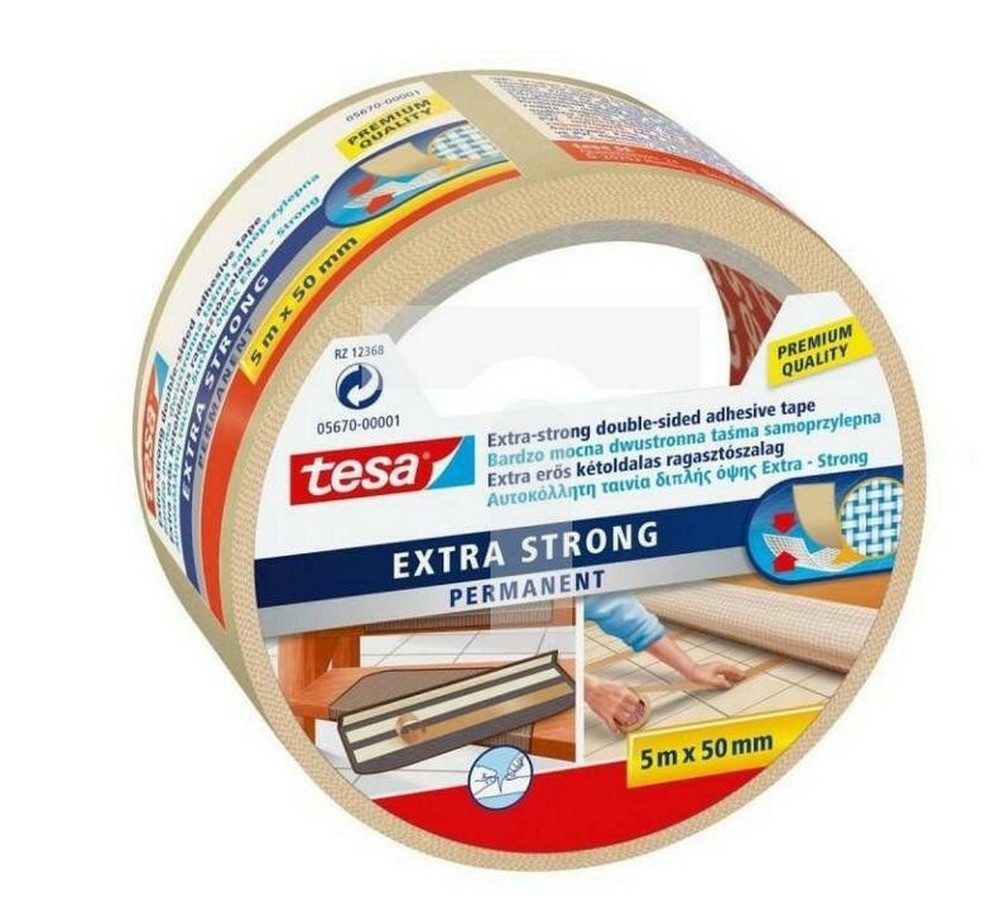 tesa Doppelklebeband TESA DOPPELSEITIGES KLEBEBAND