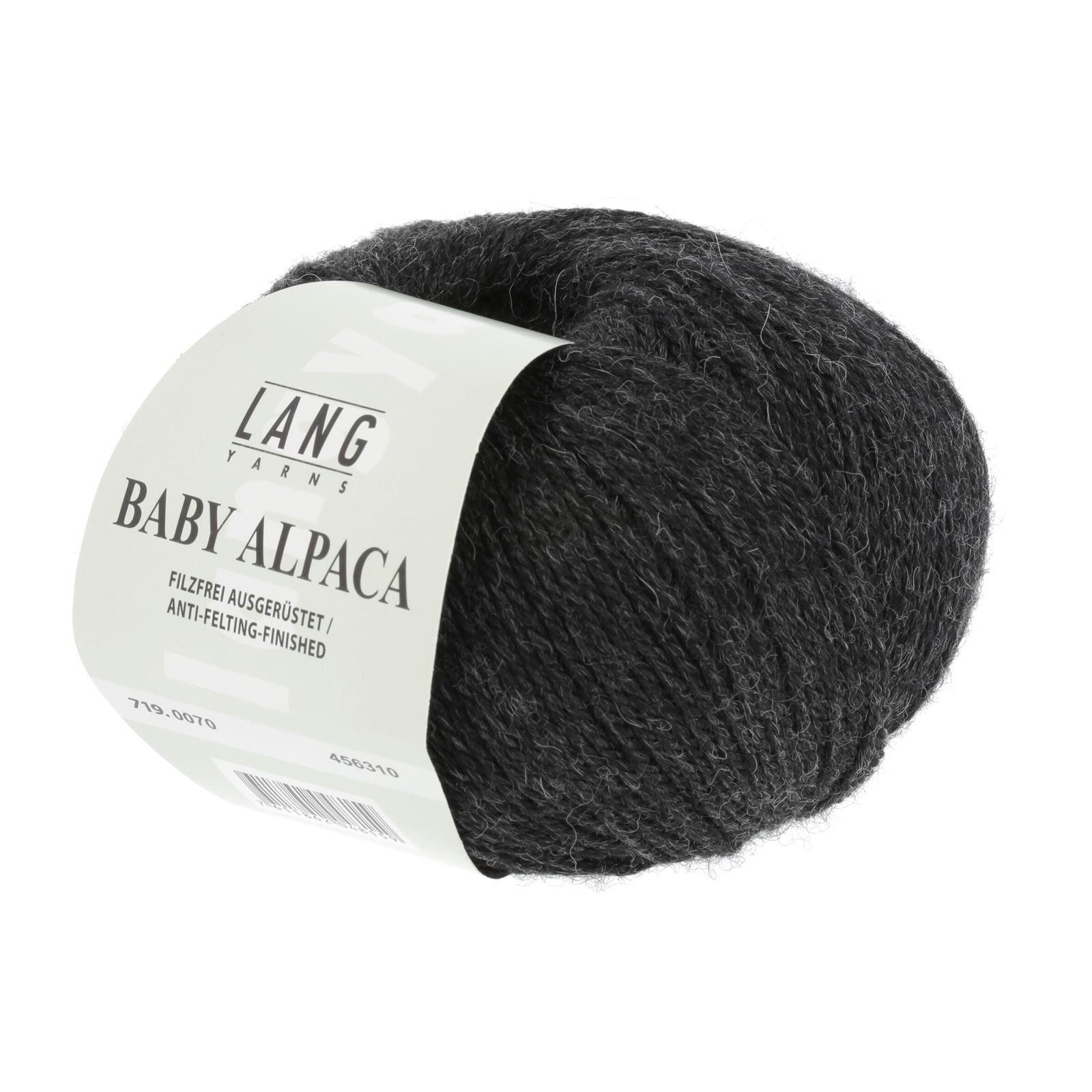 LANG YARNS Baby Alpaca Häkelwolle, 170 m