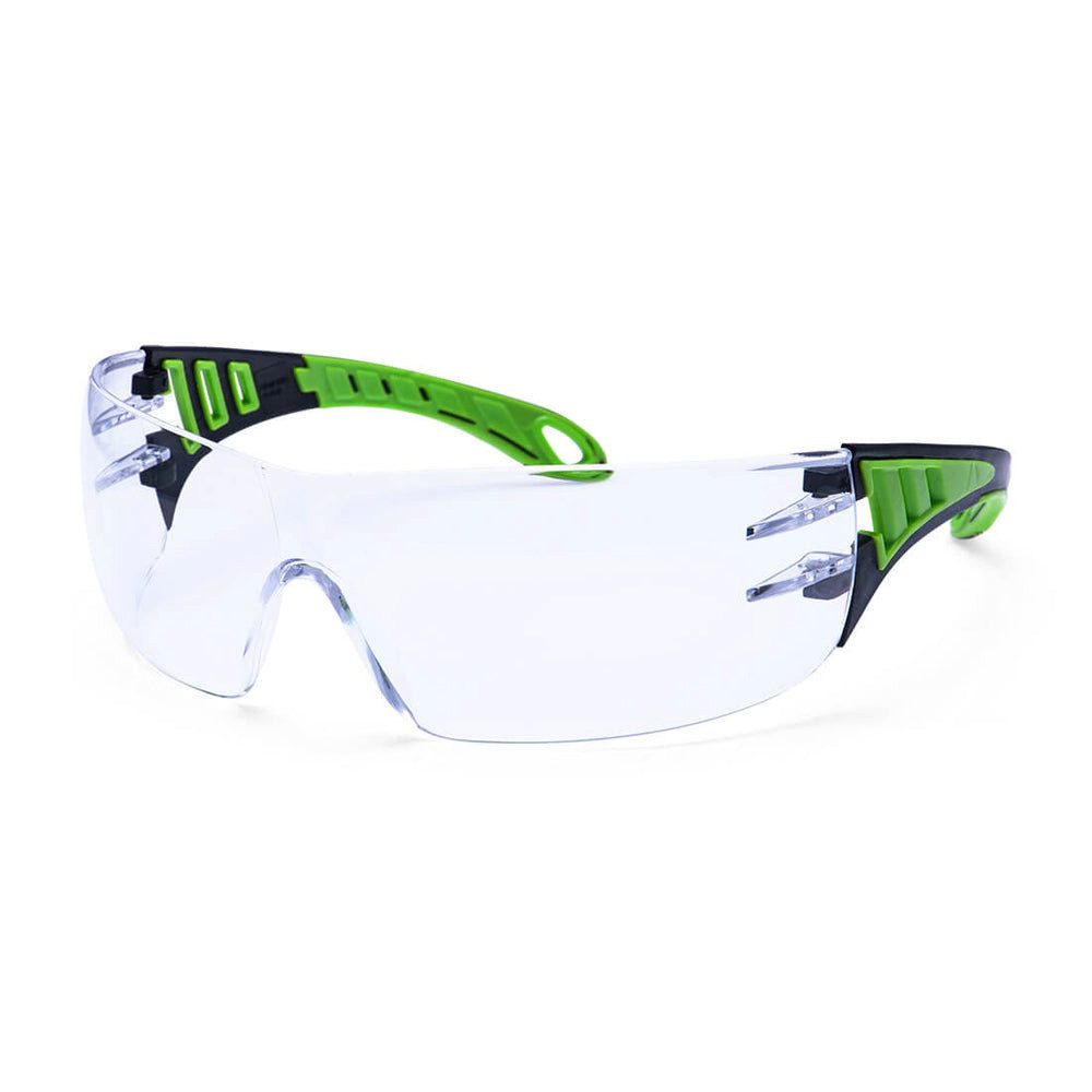 Portwest Arbeitsschutzbrille Portwest Tech Look Style Schutzbrille PS12