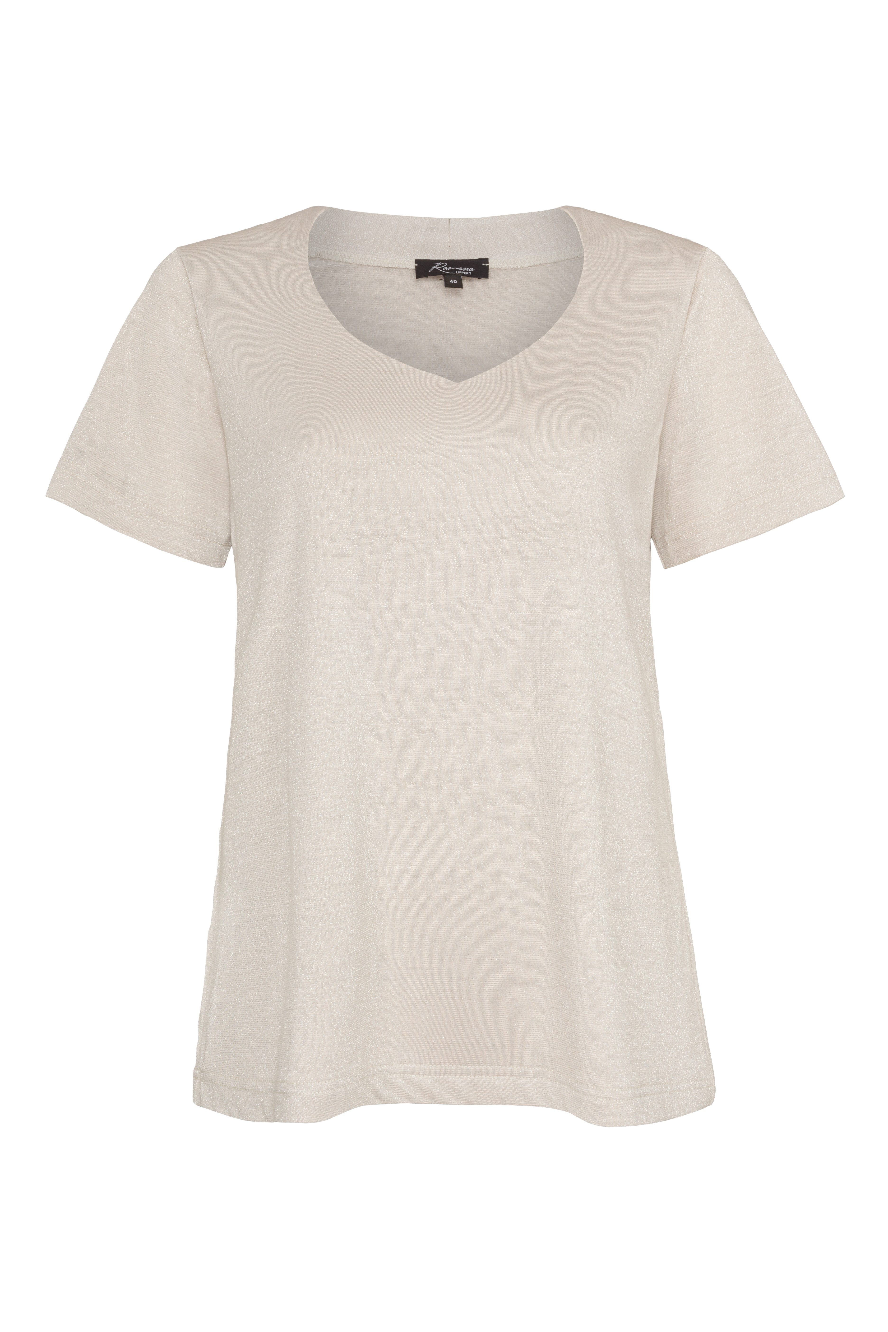 Ramona Lippert Kurzarmshirt Fiona mit elegantem günstig online kaufen