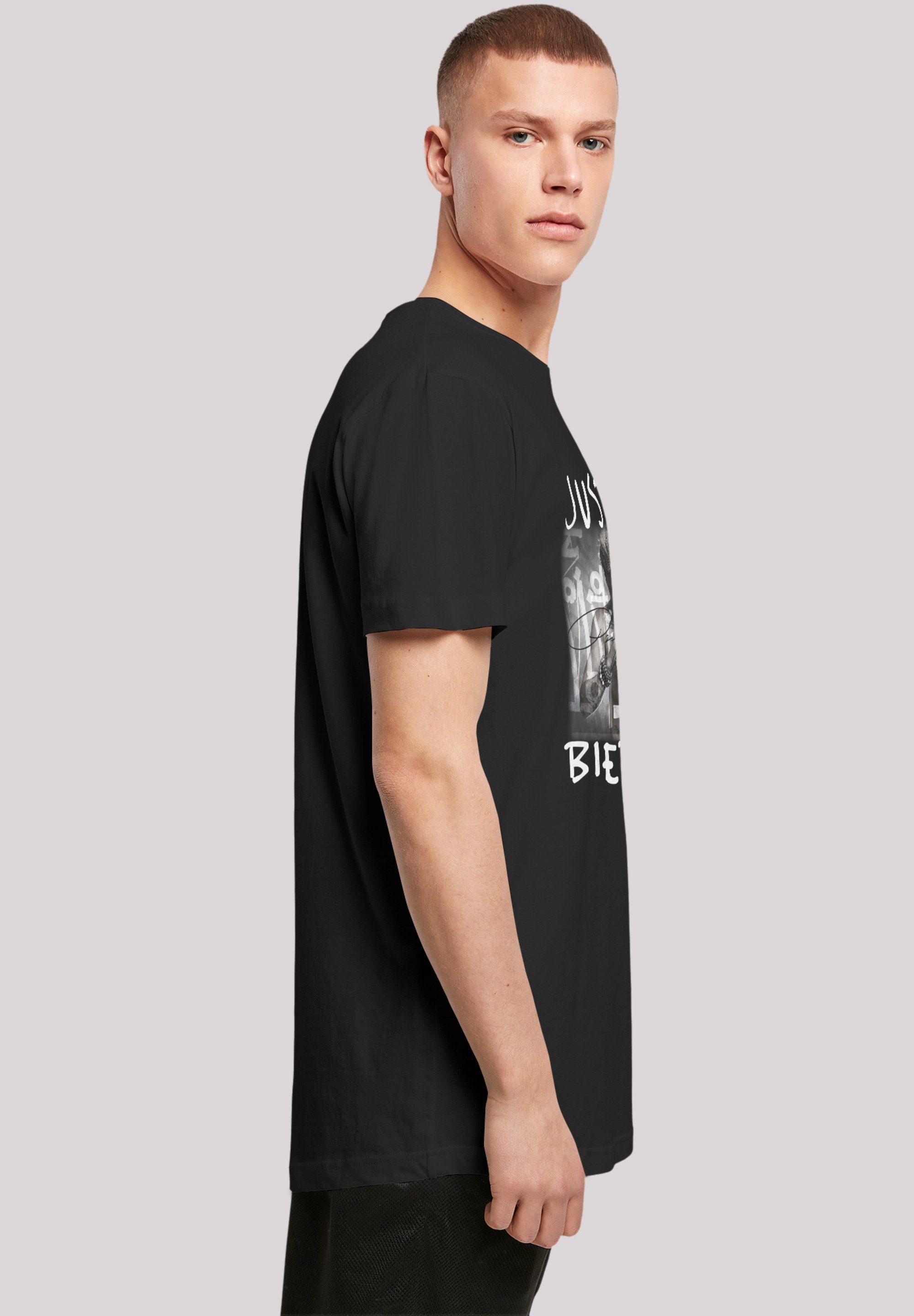 F4NT4STIC Justin Album Bieber Rock By Qualität, Cover Premium Off T-Shirt Musik, Purpose