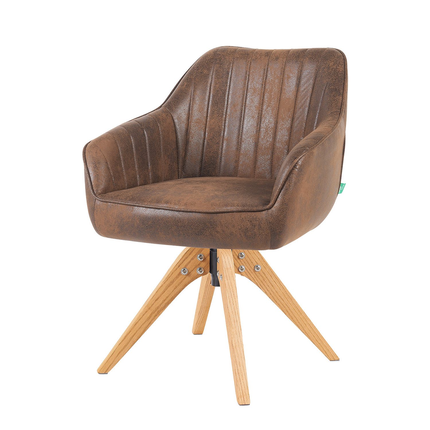 DUBI Möbel Polsterstuhl Mika-Finn 2er-Set, Federkern, günstig online kaufen