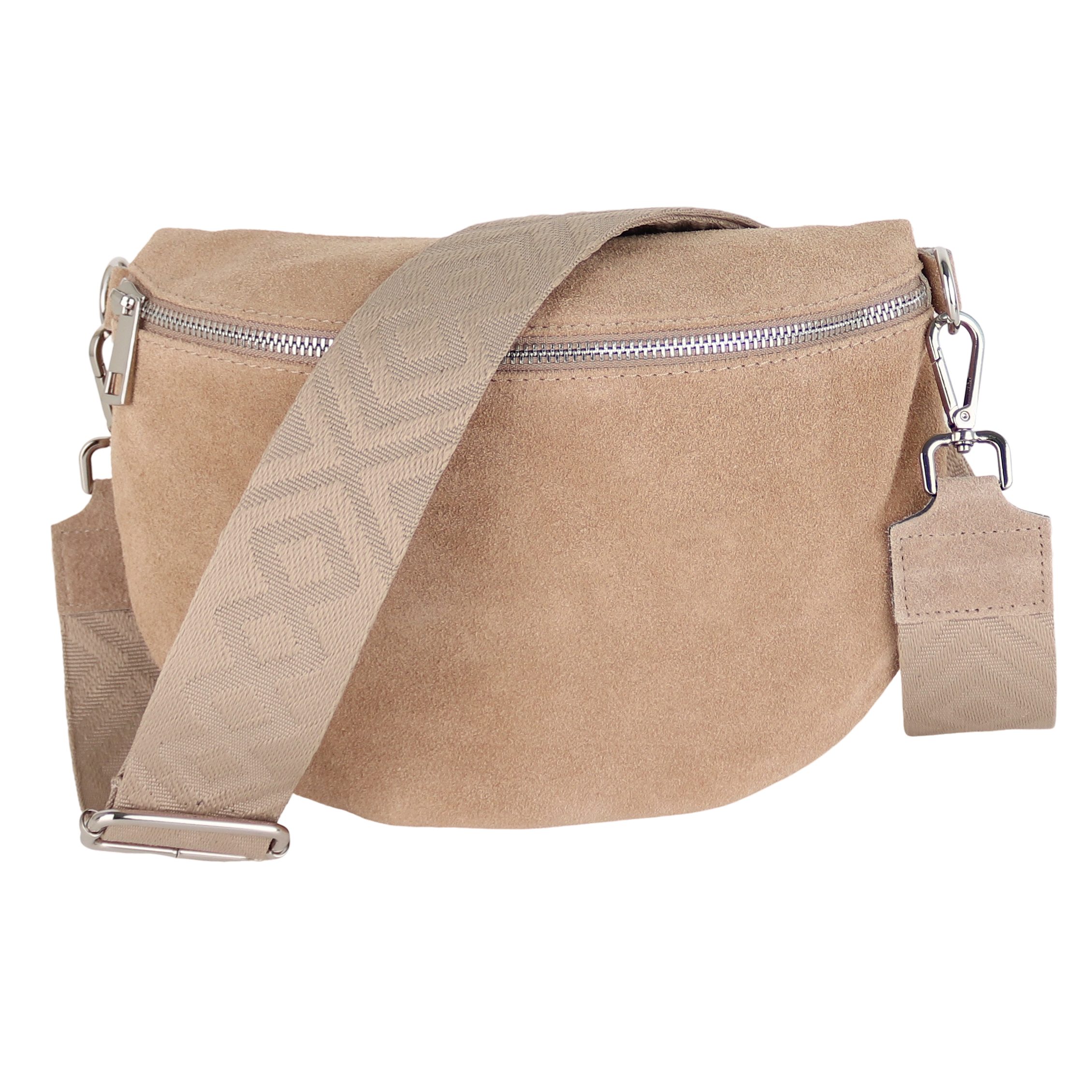 MIRROSI Bauchtasche Damen,Wildleder, Made in Italy,Umhängetasche, günstig online kaufen