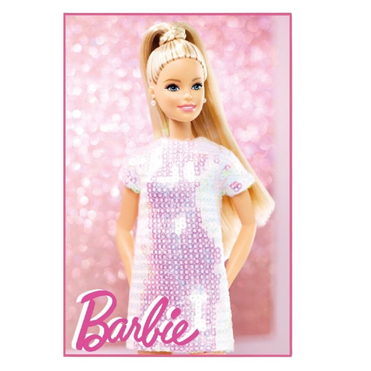 Barbie Kinderteppich Barbie Spielmatte Komfortabler Kinderzimmer-Teppich, 1 günstig online kaufen
