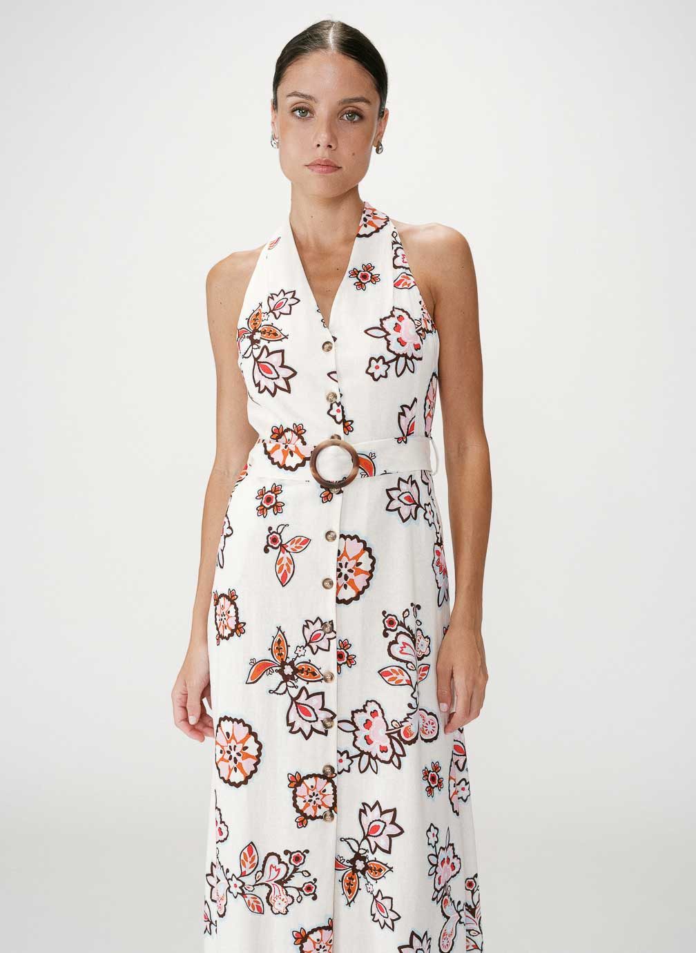 Grace & Mila Sommerkleid WINK - Sommerkleid Damen - geblümtes Kleid