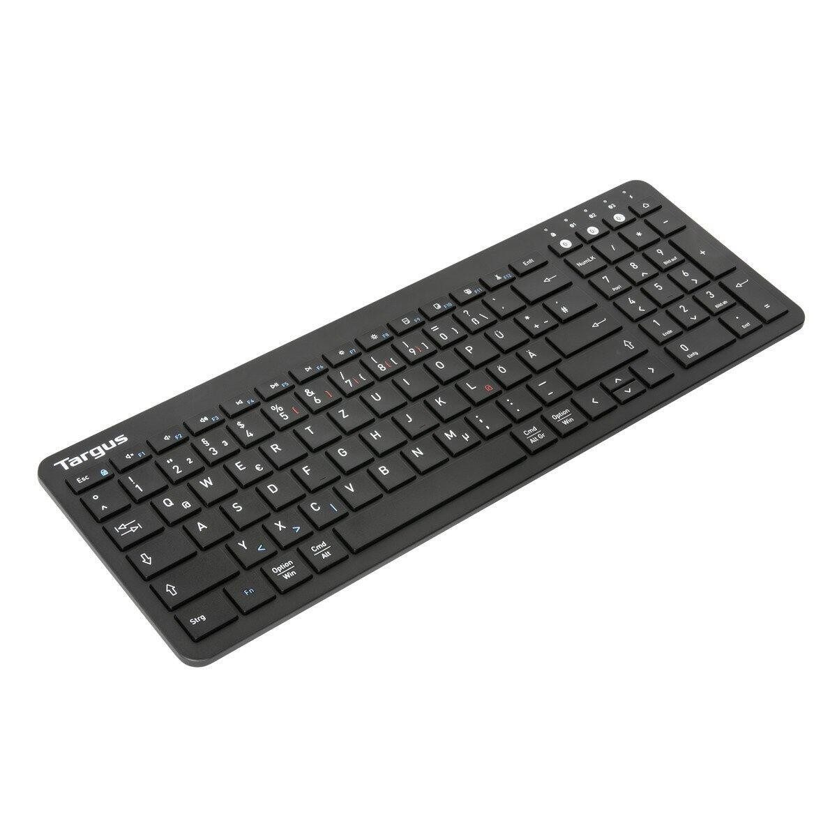 Targus Antimikrobielle Bluetooth-Universal-Tastatur in mi Tastatur