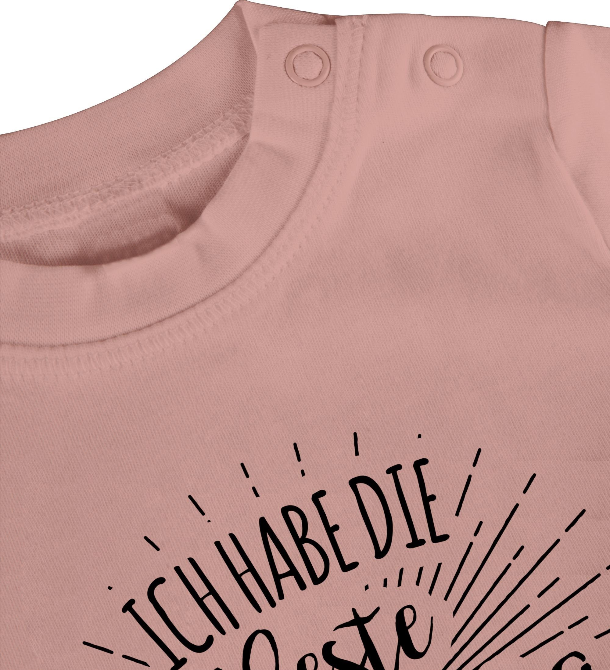 habe T-Shirt die Mama Welt Muttertagsgeschenk der Shirtracer 2 beste Babyrosa Ich