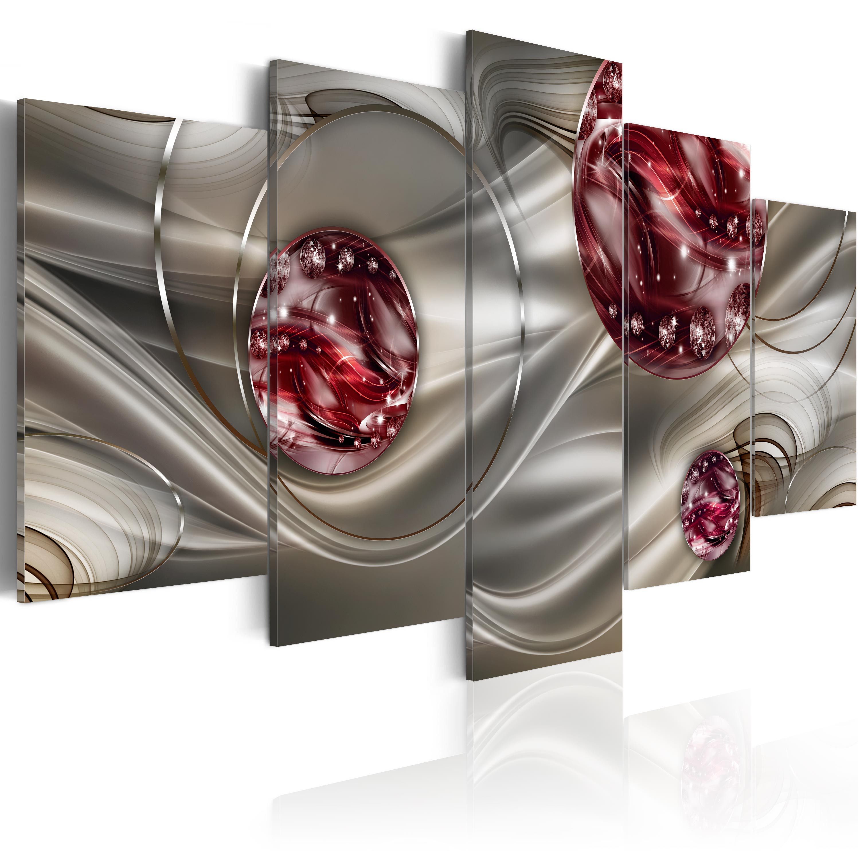 Artgeist Wandbild Crimson Galaxy