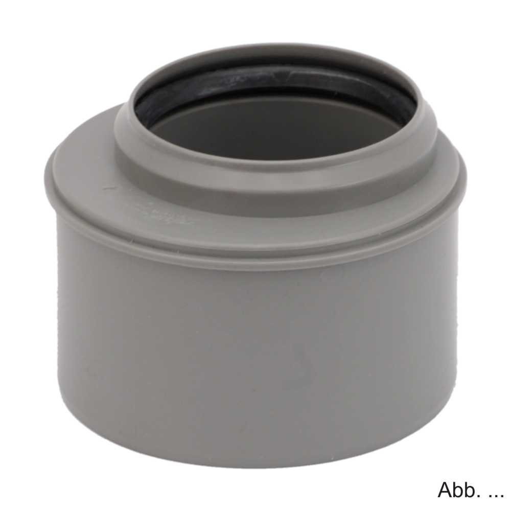 Ostendorf Kunststoffe Wasserrohr HT-Übergangsrohr, DN 110-50, kurze Ausführung