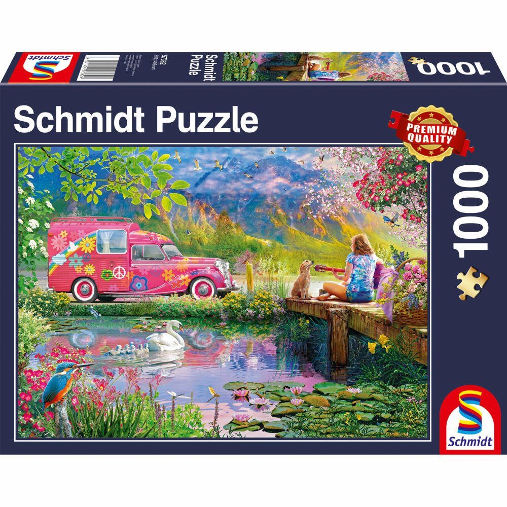 Schmidt Spiele Earth, Peace on Puzzleteile Puzzle 1000