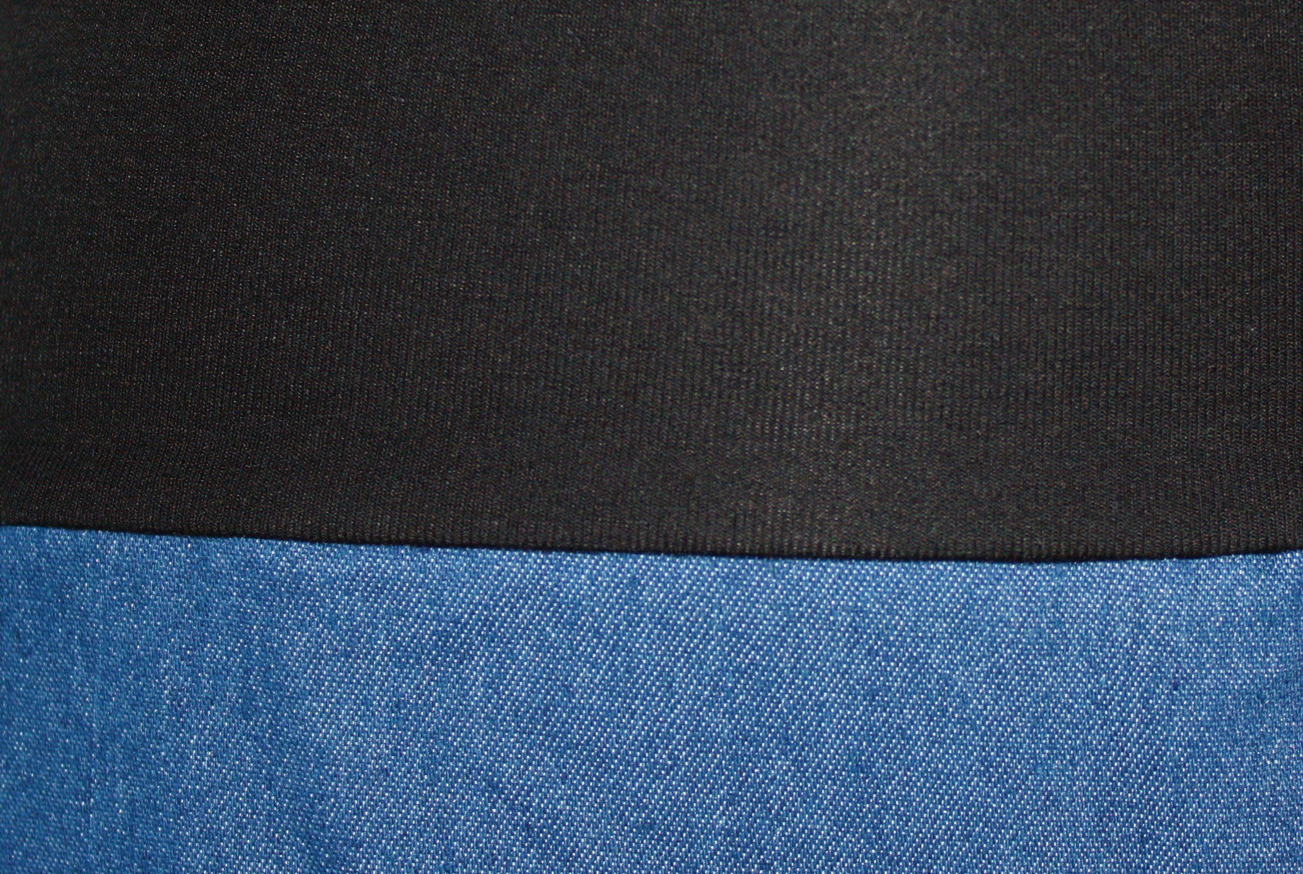 dunkle design Jeansrock Ballonrock 51cm Uni günstig online kaufen