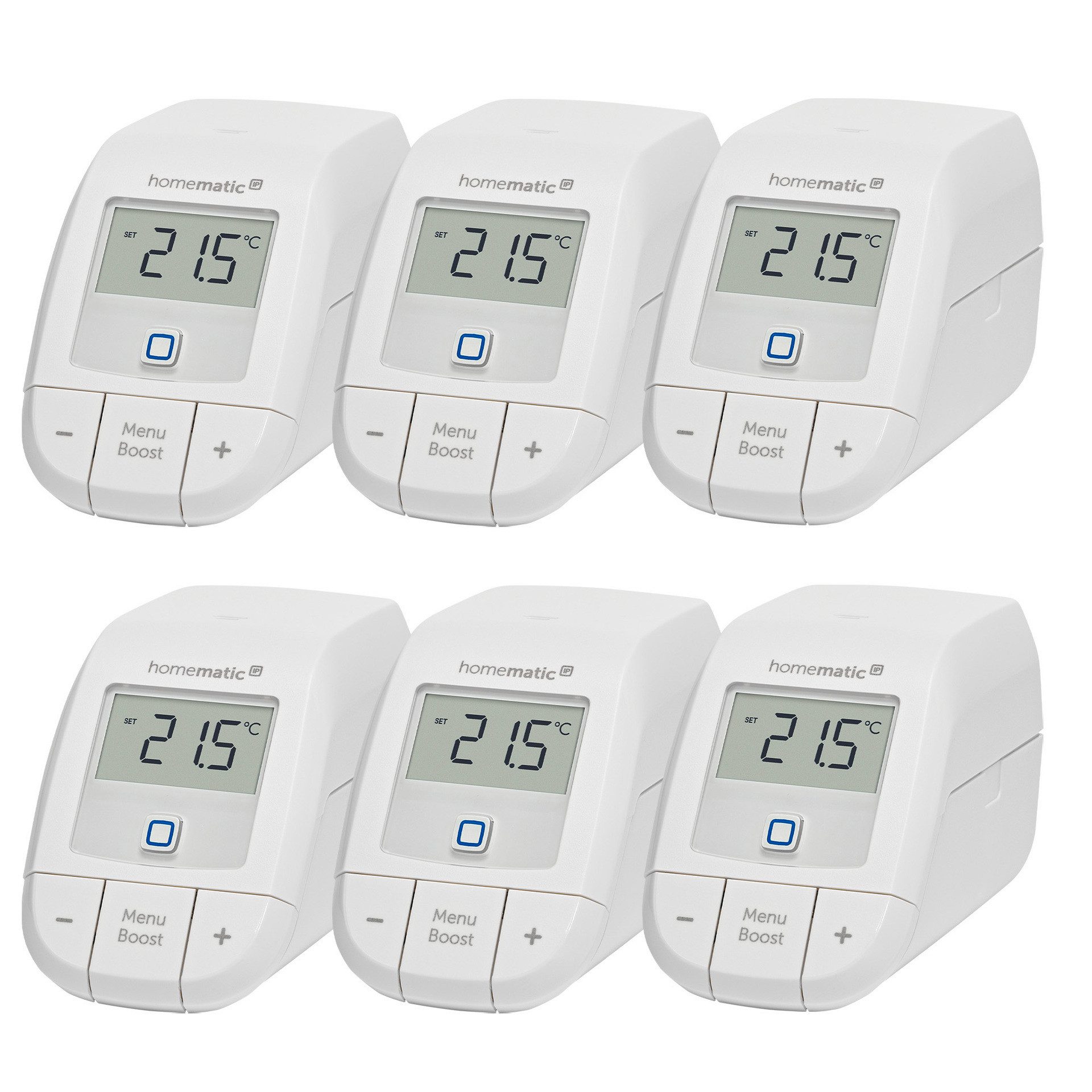 Homematic IP Heizkörperthermostat 6er Set Heizkörperthermostat basic, (6 St günstig online kaufen
