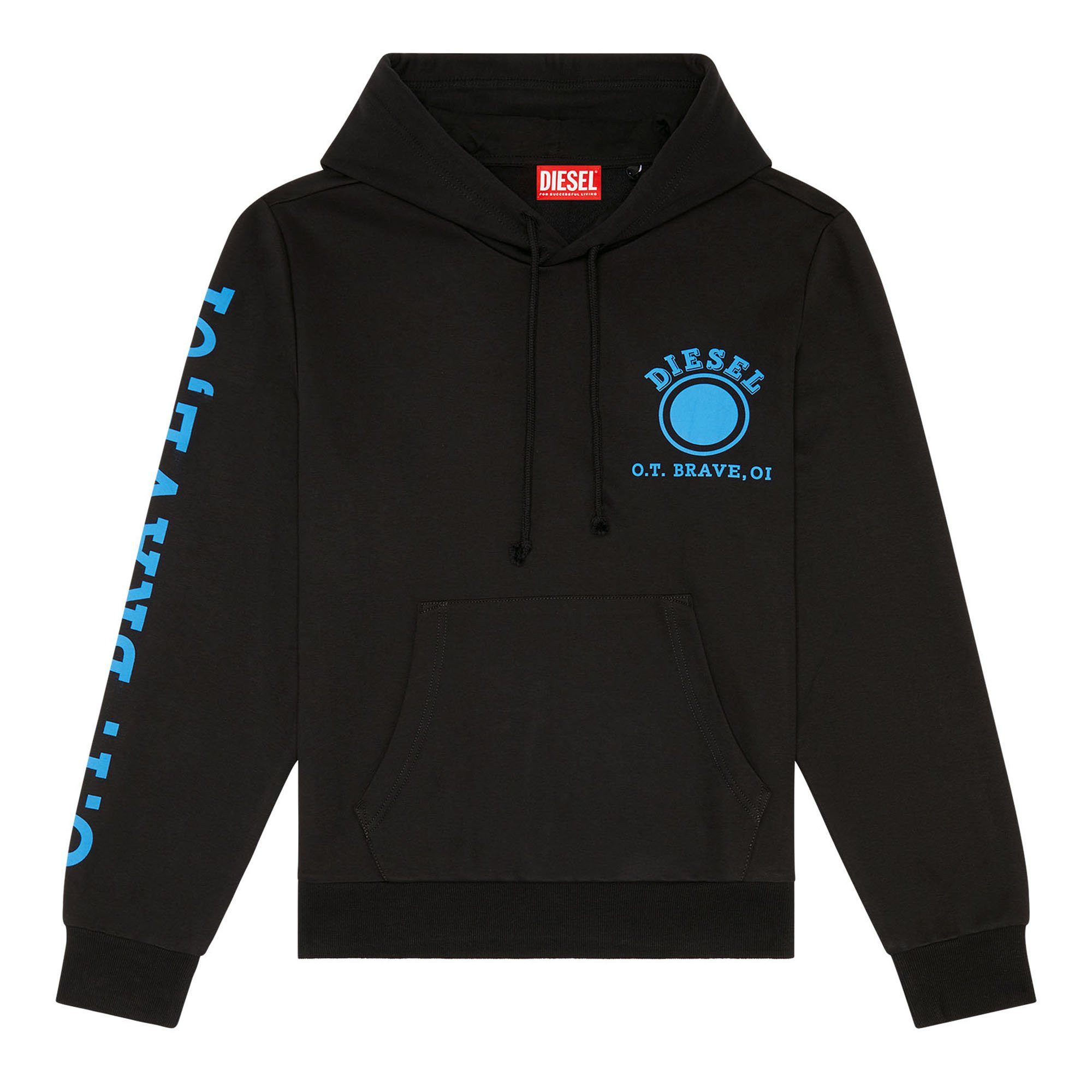 Sweatshirt Herren Sweatshirt Baumwolle S-GINN HOOD-K21