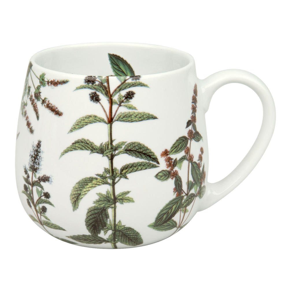 Könitz Becher My Favourite Tea Pfefferminze Kuschelbecher 420 ml, New Bone China