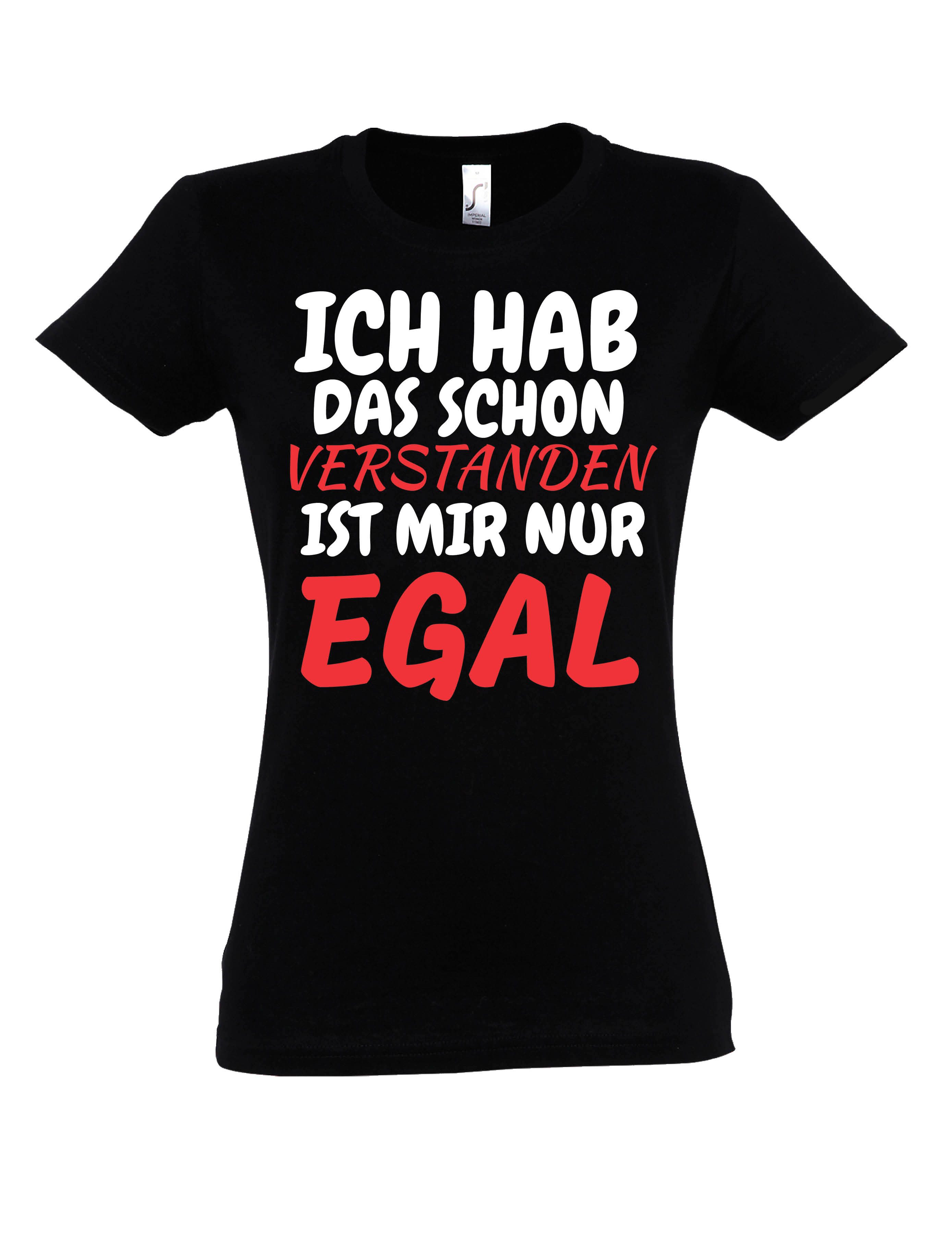Youth Designz Print-Shirt Verstanden Egal Damen günstig online kaufen