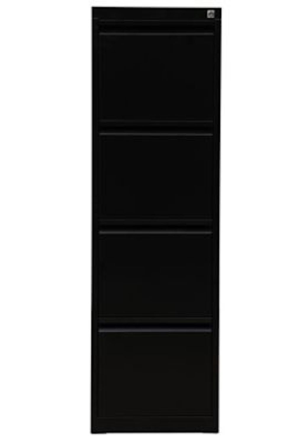 132x40x62cm, HxBxT Schwarz Grau Aktenschrank Hängeregistraturschrank Mare, PROREGAL®