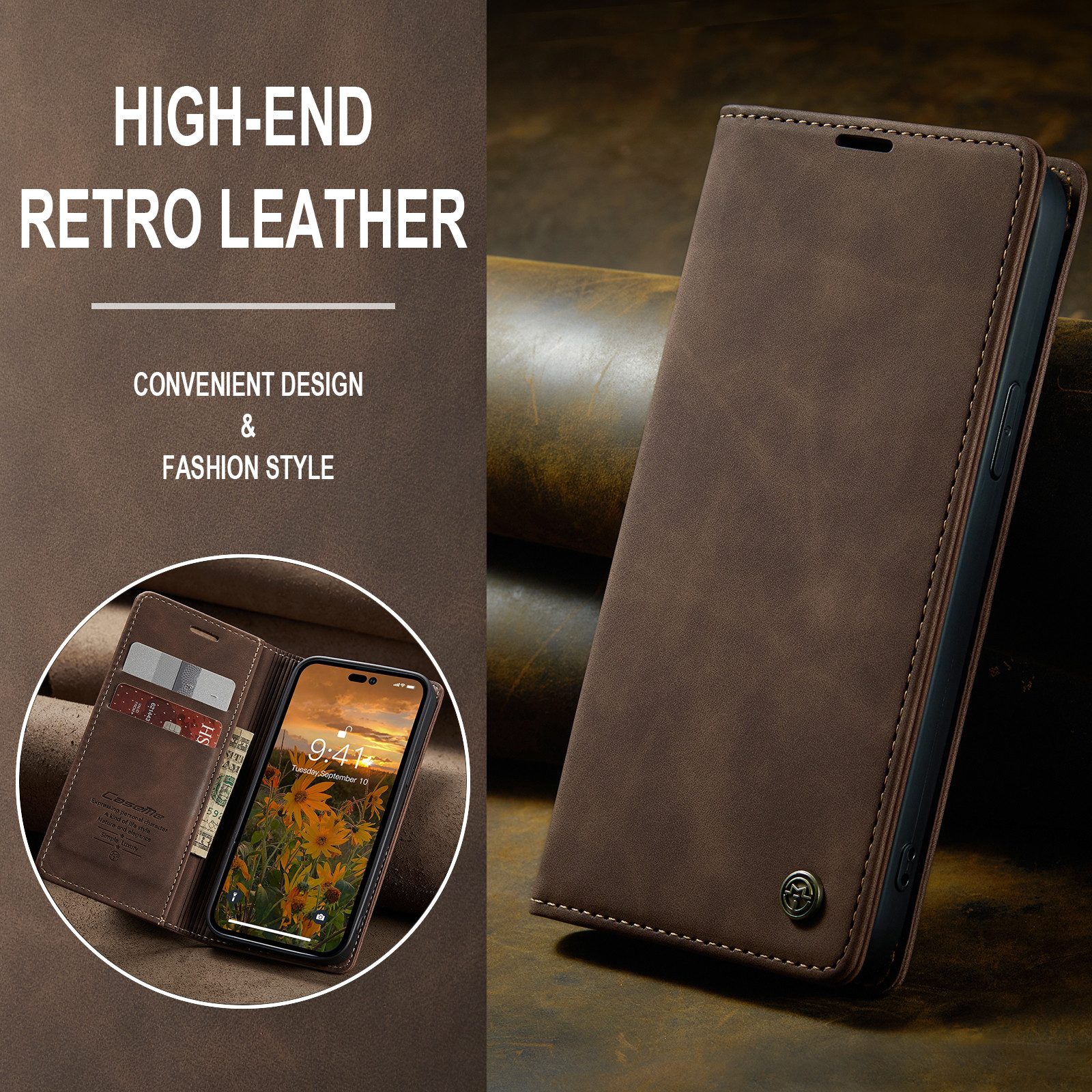 trends for living Handyhülle Hülle Tasche Cover für One Plus 7 8 11 12 13 Pro Nord 8T Klapp Case