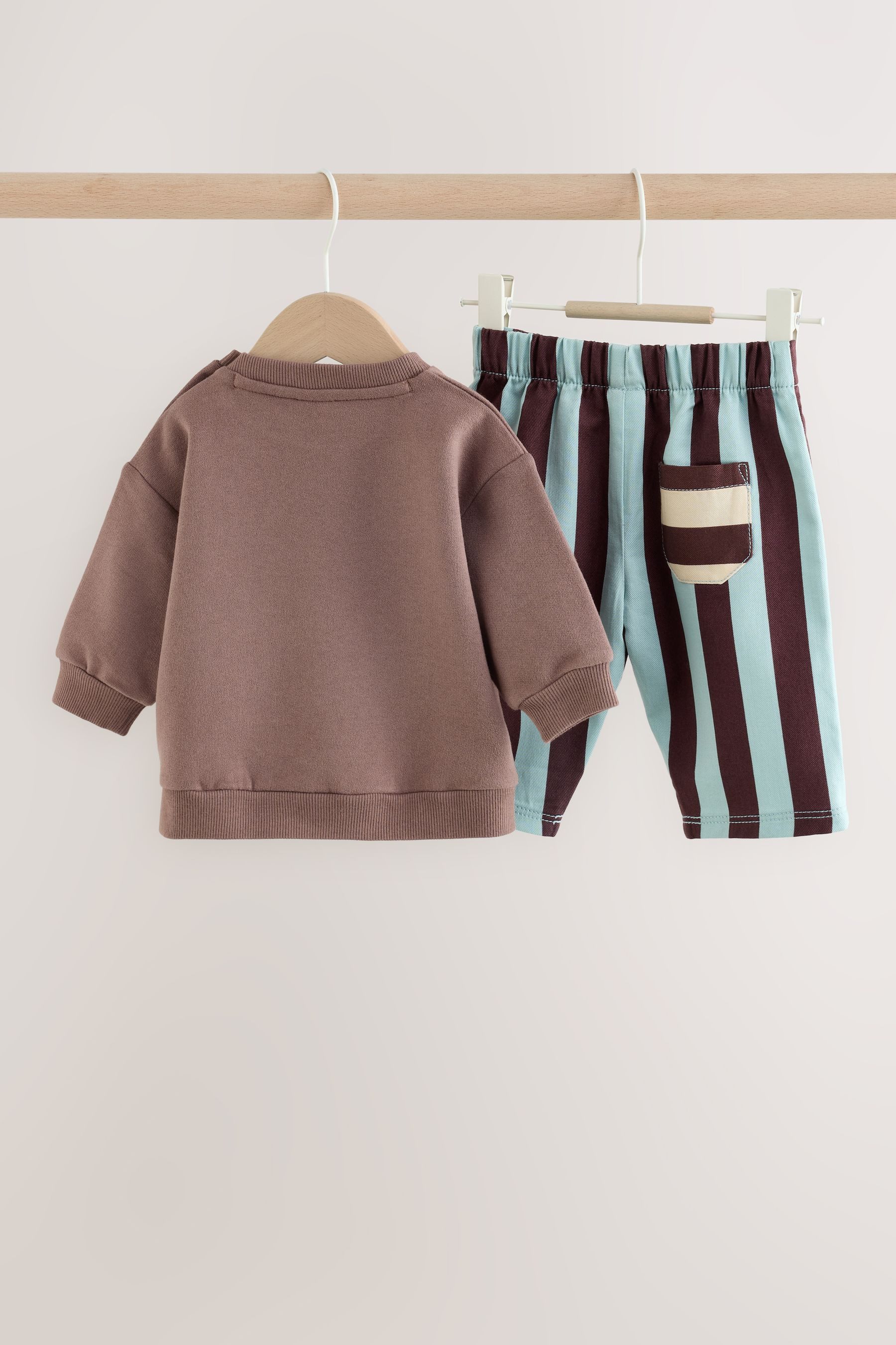 Next Top & Hose Babyset aus Sweatshirt und Hose (2-tlg) – Bild 2 von 5