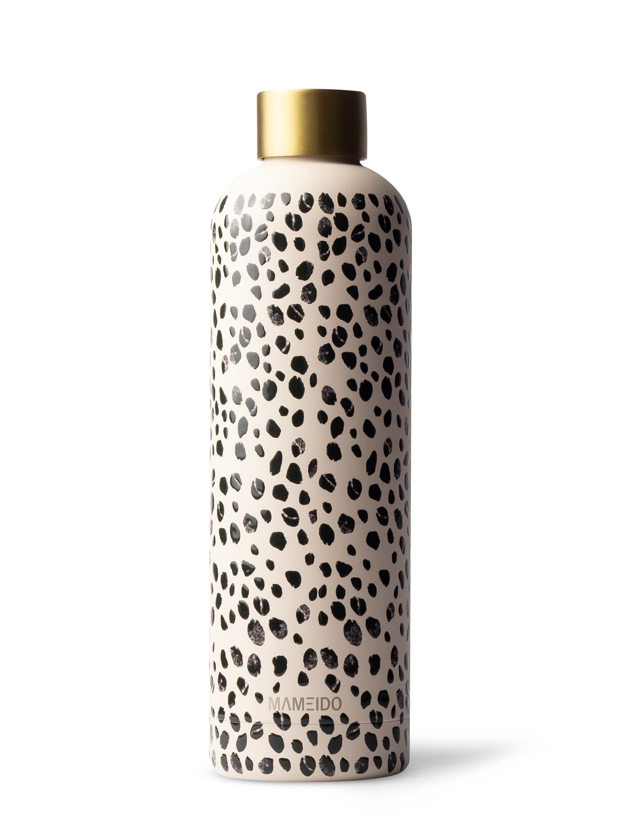 MAMEIDO Thermoflasche, auslaufsicher mit Deckel in 500 ml, 750 ml & 1000 ml