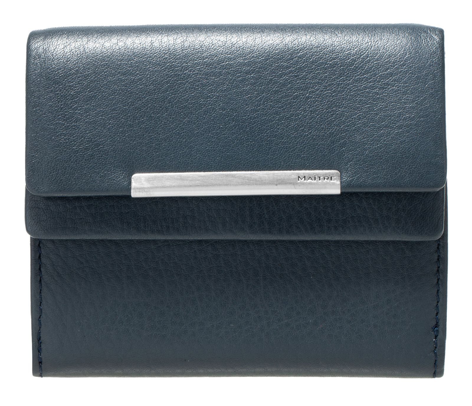 Maître Geldbörse Deda Purse SV4F, aus echtem Leder mit RFID-Blocker Schutz