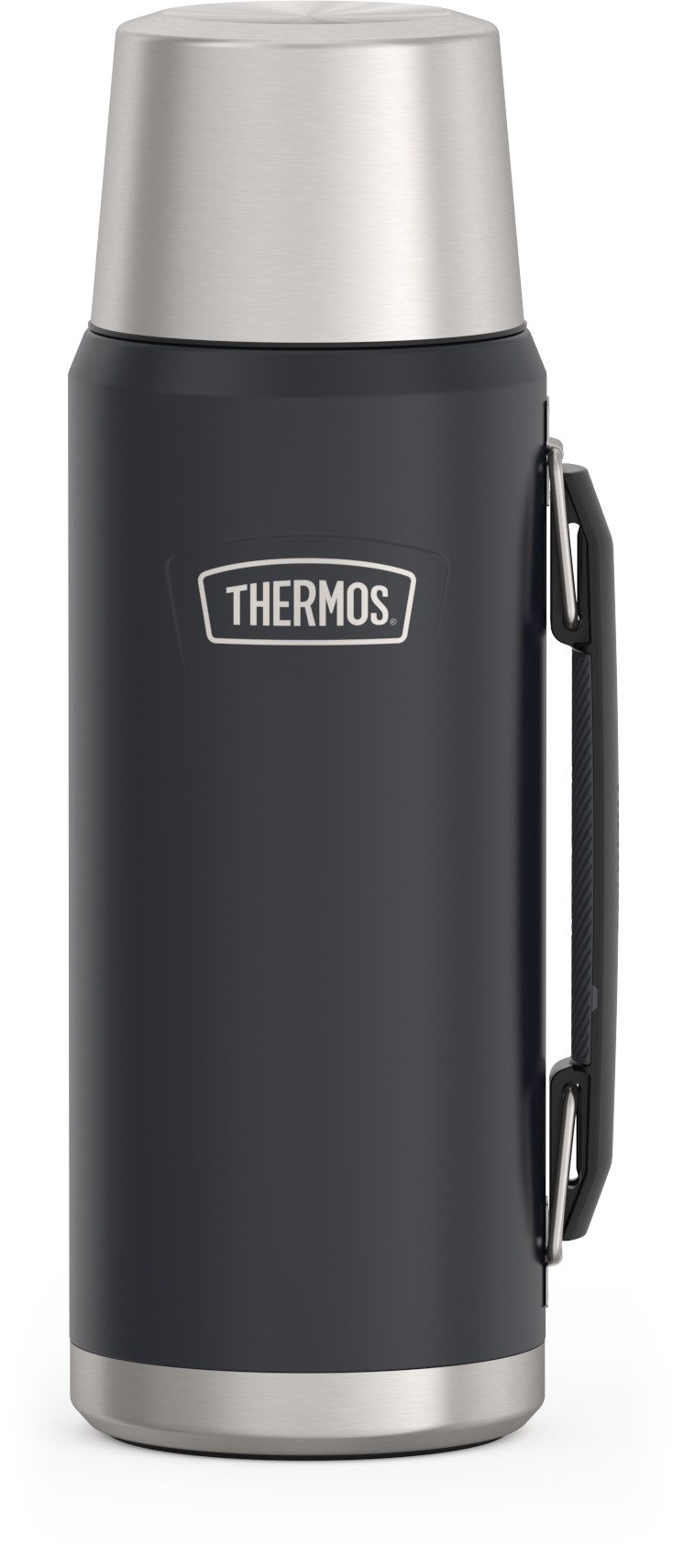 THERMOS Isolierflasche ICON BEVERAGE BOTTLE, Edelstahlkörper, spülmaschinenfest, 1,2l, 24h heiß & 24h kalt, Twist & Pour Lid, isolierter Trinkbecher