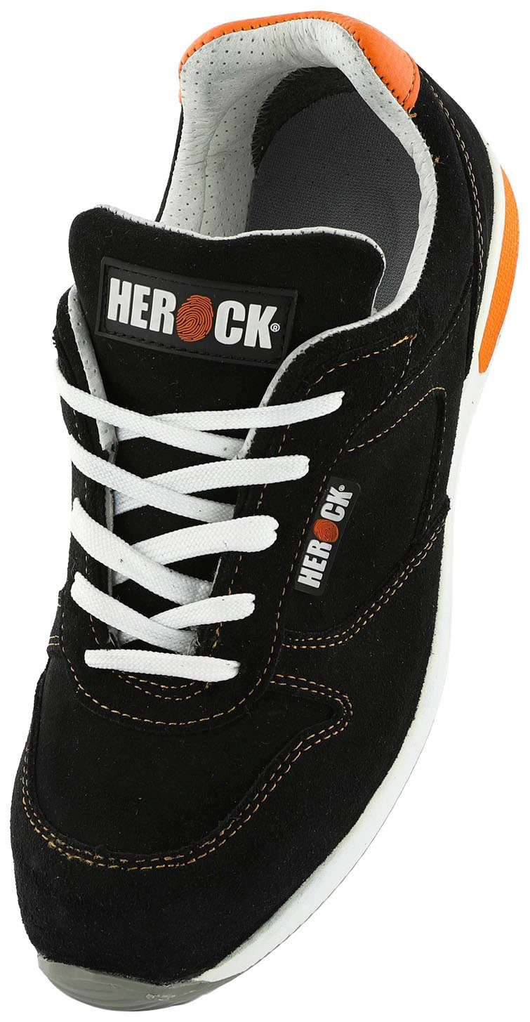 Herock Spartacus Low S1P Sneakers Sicherheitsschuh breit, bequem, mit  Stahlkappe | Sicherheitsschuhe