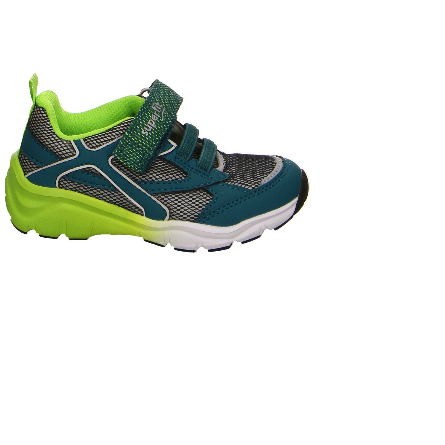 Superfit Synthetik Klettschuhe Junge grün Klettschuh
