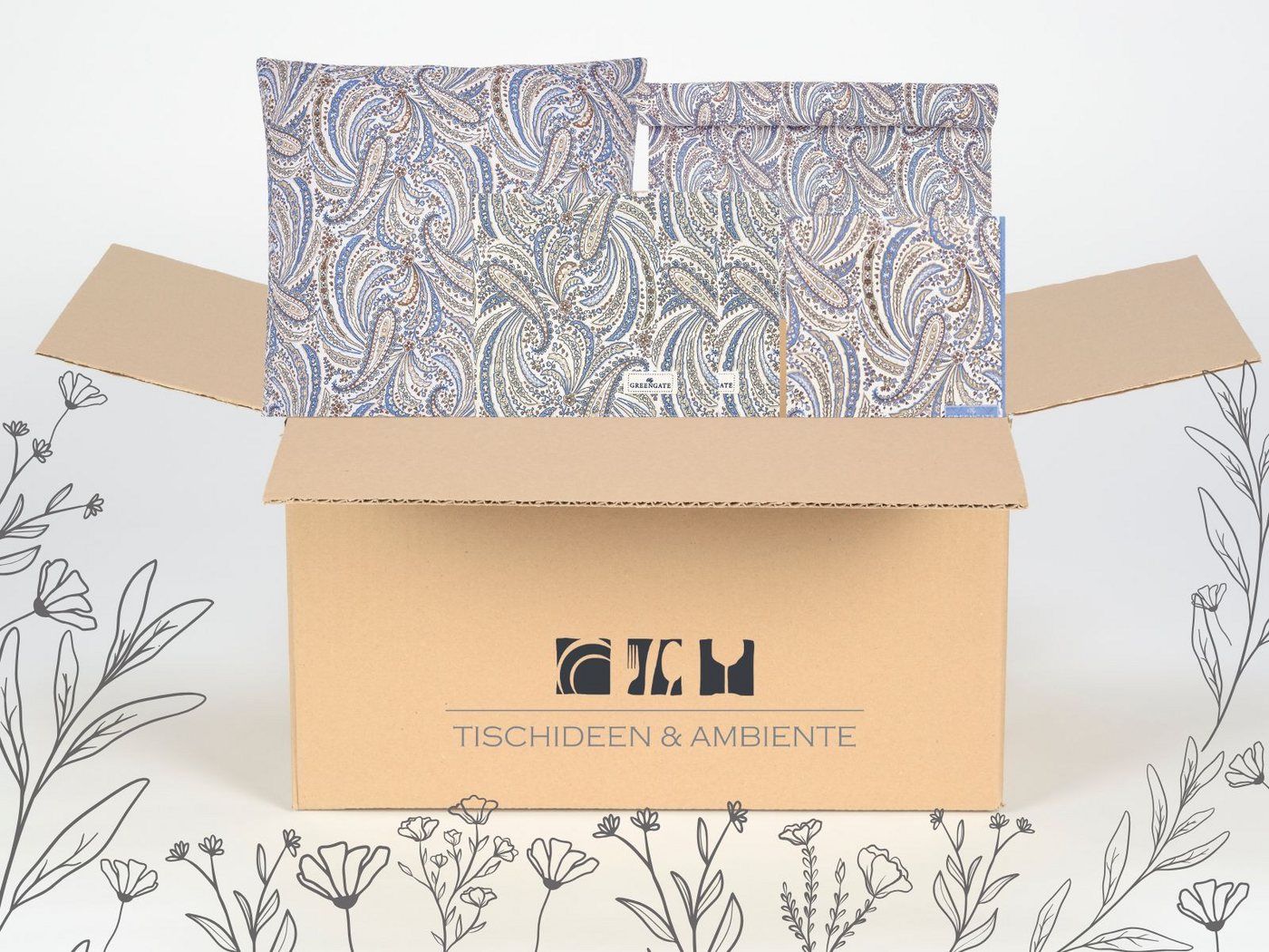 Thumbnail - Greengate Geschenkbox Geschenkbox Elva 5tlg
