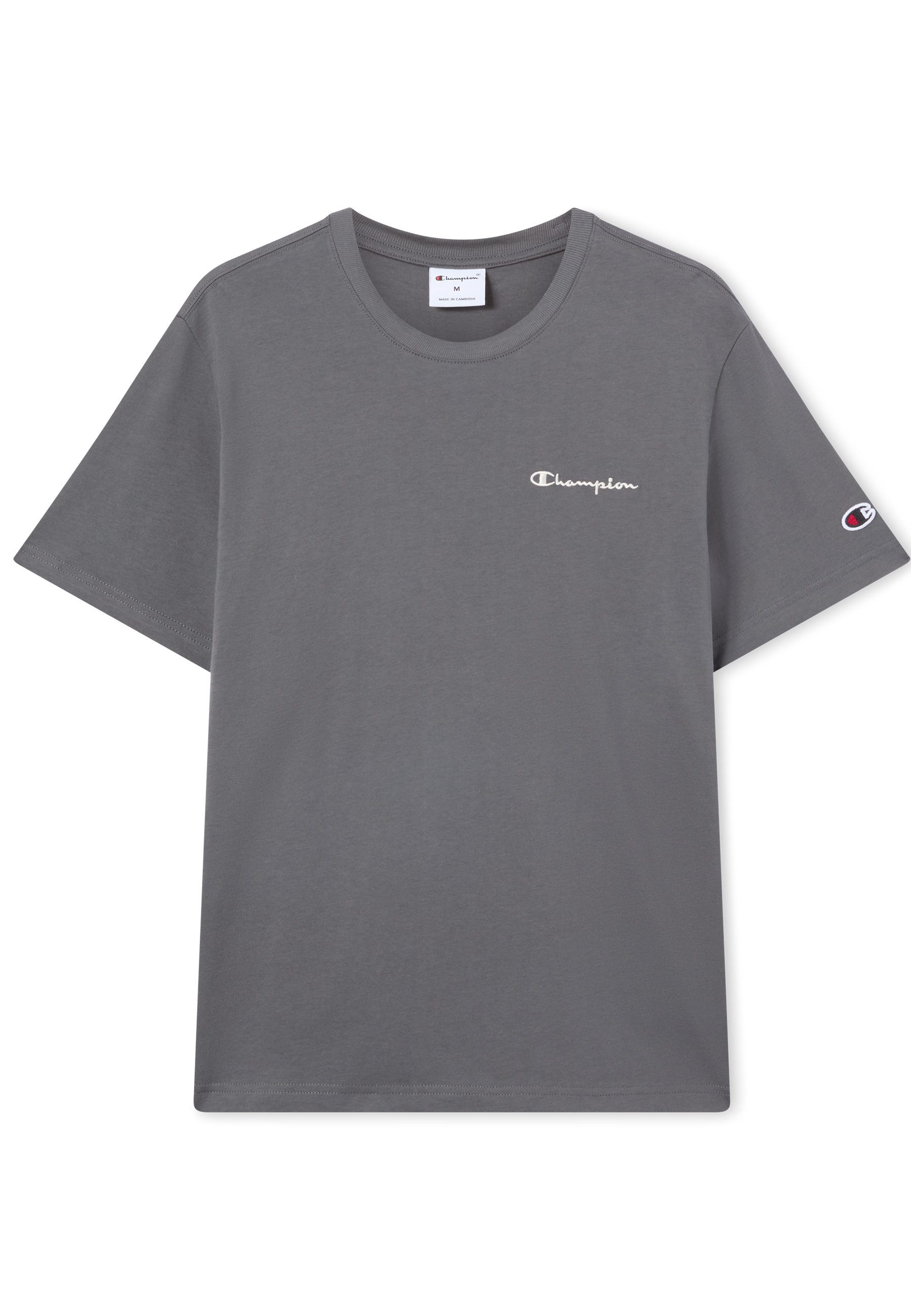 Champion T-Shirt Icons Tee Kurzarm, aus Baumwolle, sportliche Passform, auch in großen Größen – Bild 5 von 5