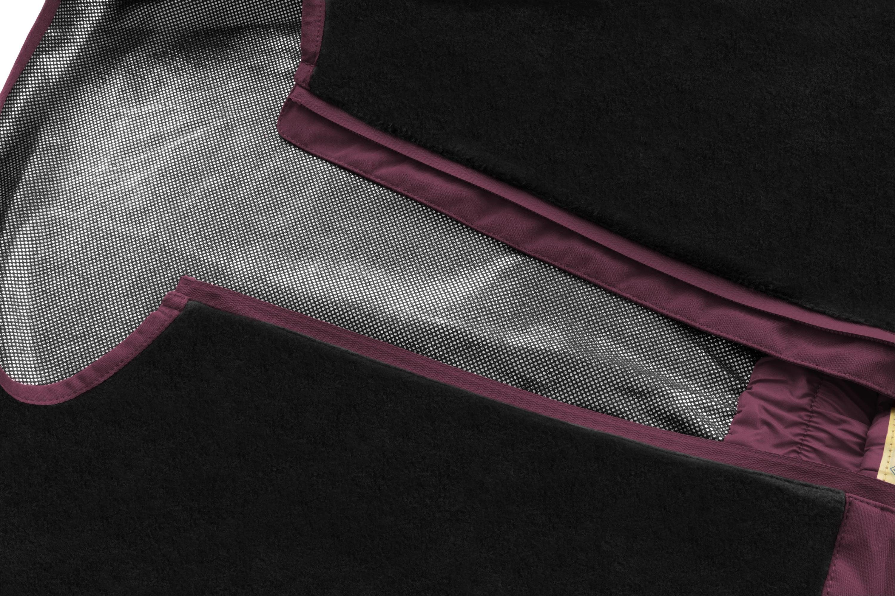 normani Wasserdichte Winterhose mit und „Carmacks“ Fleecebesatz Violett recycelte Reflektoren Schneehose - Schneehose Thermohose Kinder Skihose