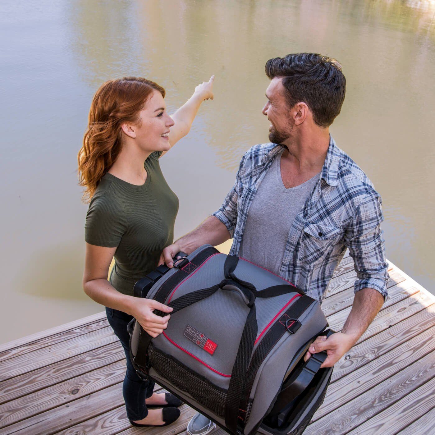 Tragetasche Char-Broil Grill2Go Transporttasche Grill BBQ Strapazierfähig Elegant Stauraum (1-tlg), in schlichter Optik