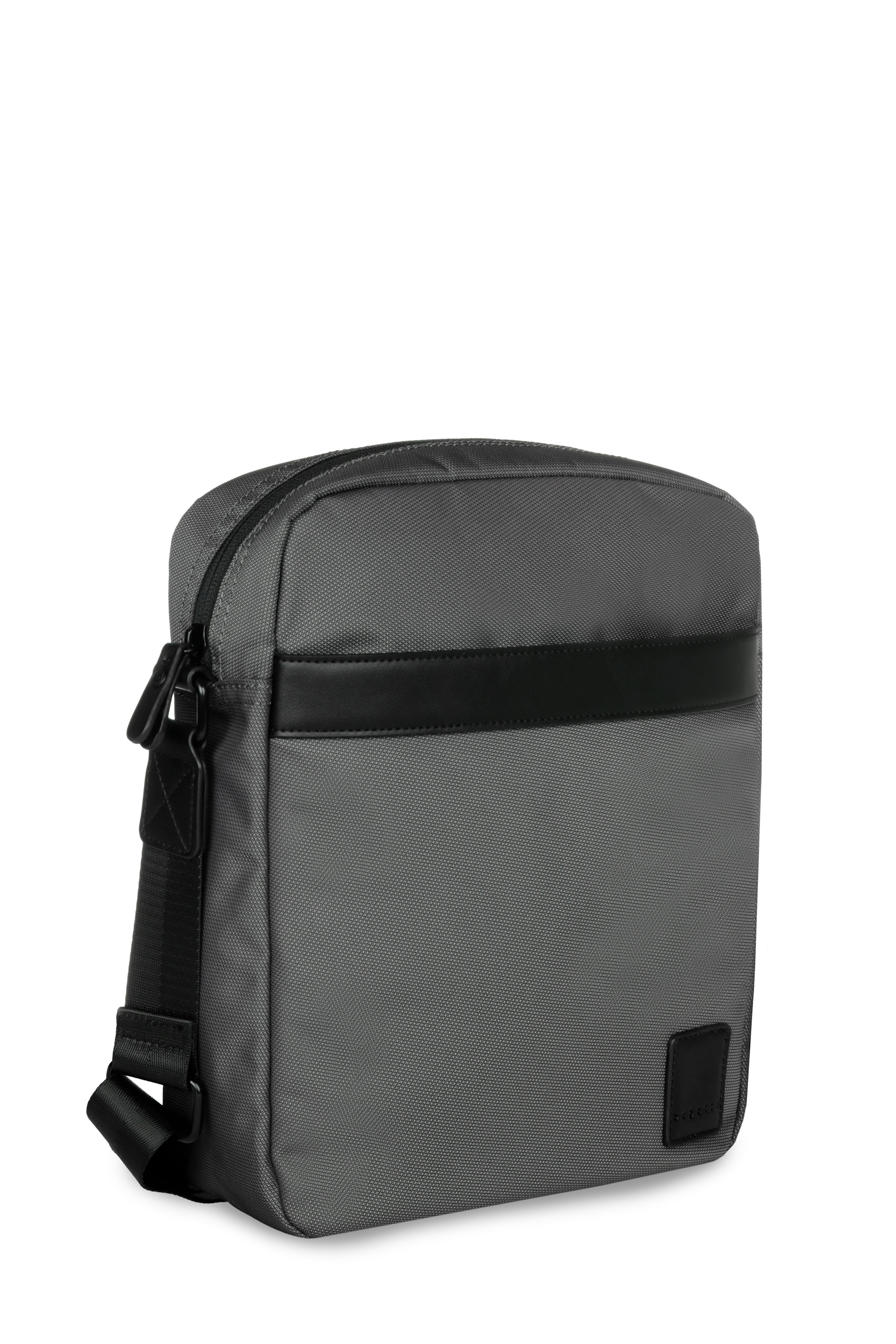 bugatti Handtasche Domani' Schultertasche, groß anthrazit