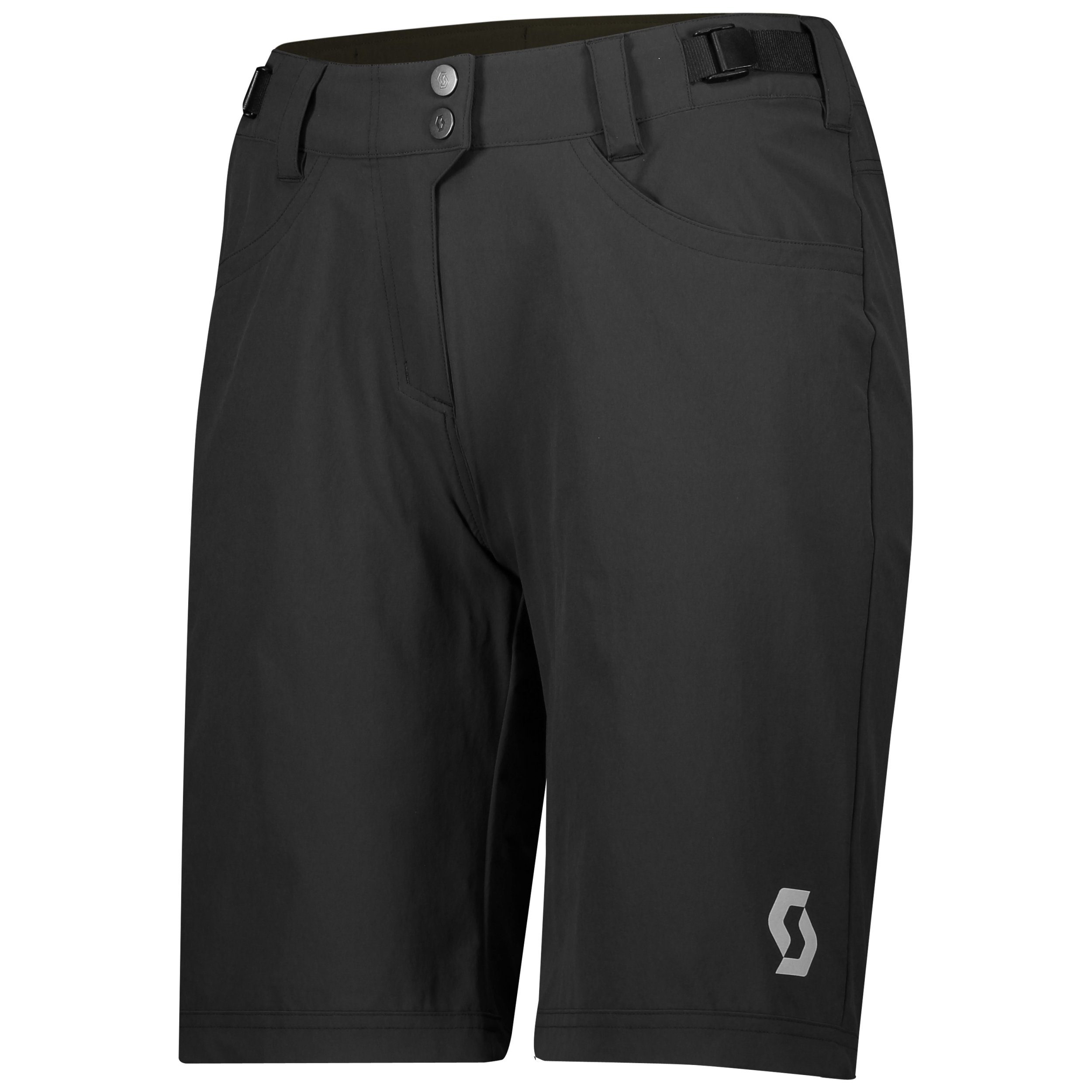 Fahrradhose SCO Shorts W's Trail Flow w/pad BLACK