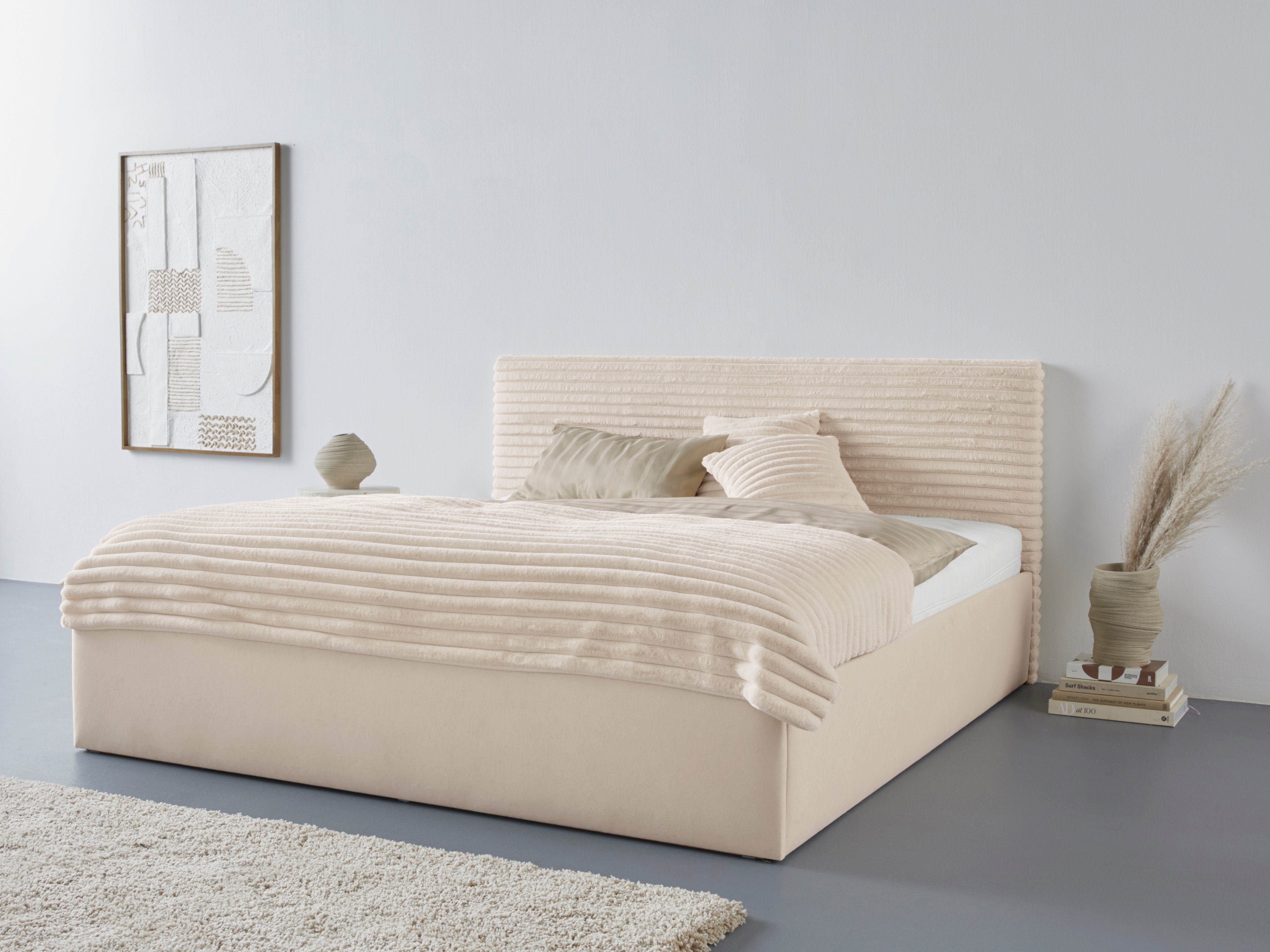 Beige Betten 200x200 online kaufen | OTTO