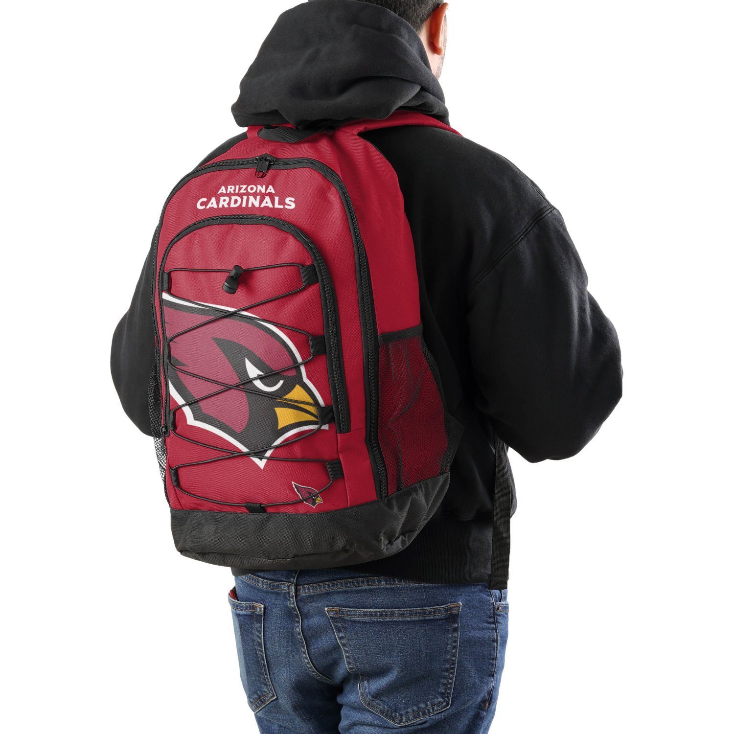 Forever Collectibles Rucksack Backpack NFL BUNGEE Arizona Cardinals – Bild 4 von 5