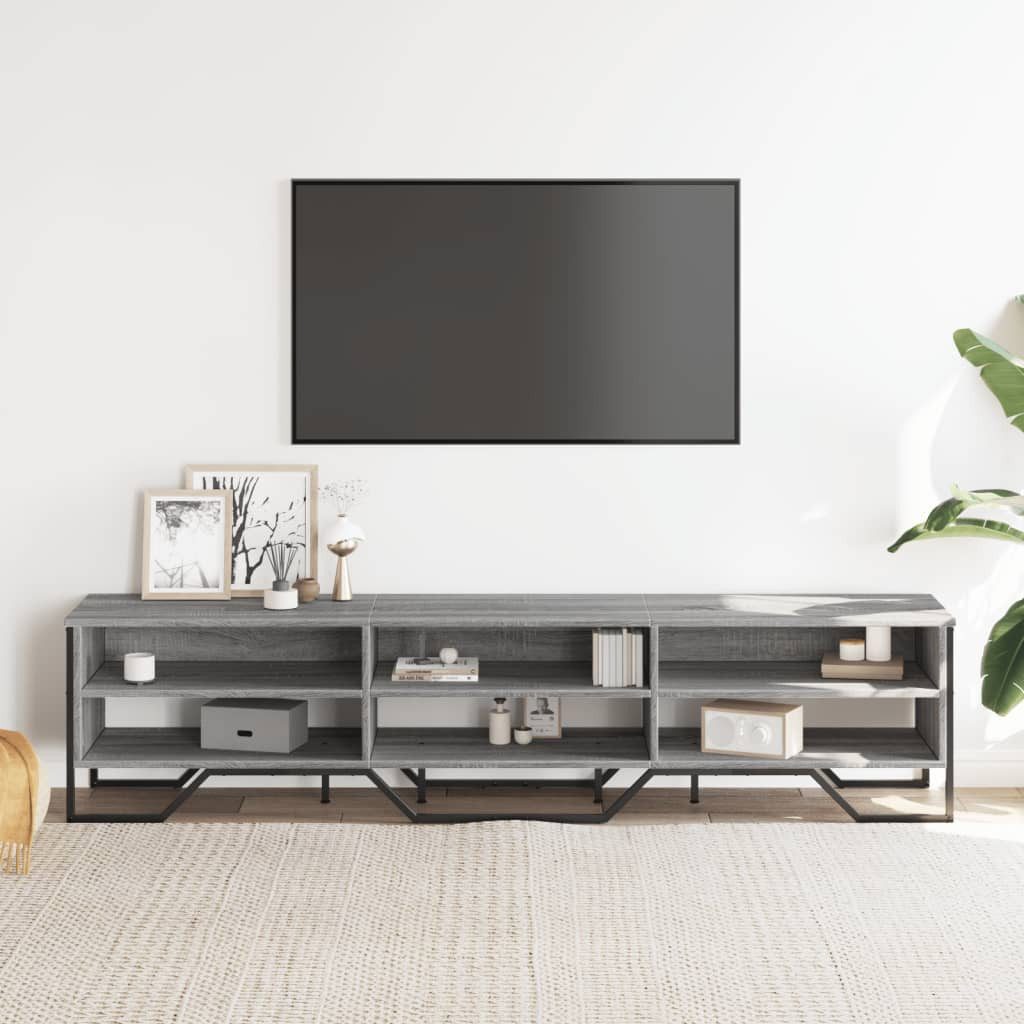 vidaXL TV-Schrank TV-Schrank Grau Sonoma 180x34x41 günstig online kaufen