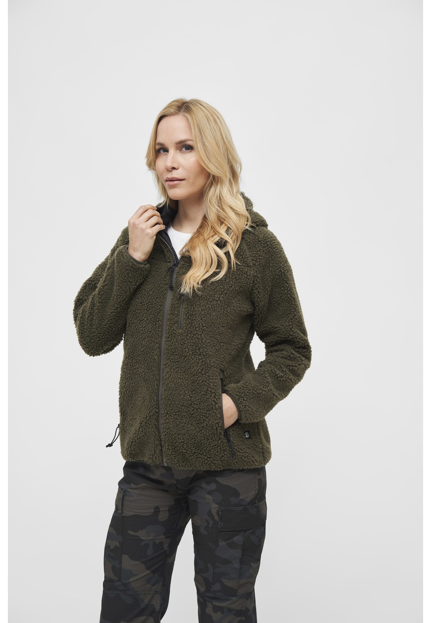 Brandit Allwetterjacke Brandit Damen Ladies Teddyfleecejacket (1-St)