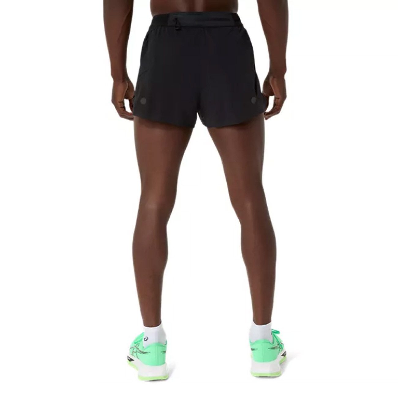 Asics Sporthose Asics Metarun Split Short Herren Schwarz