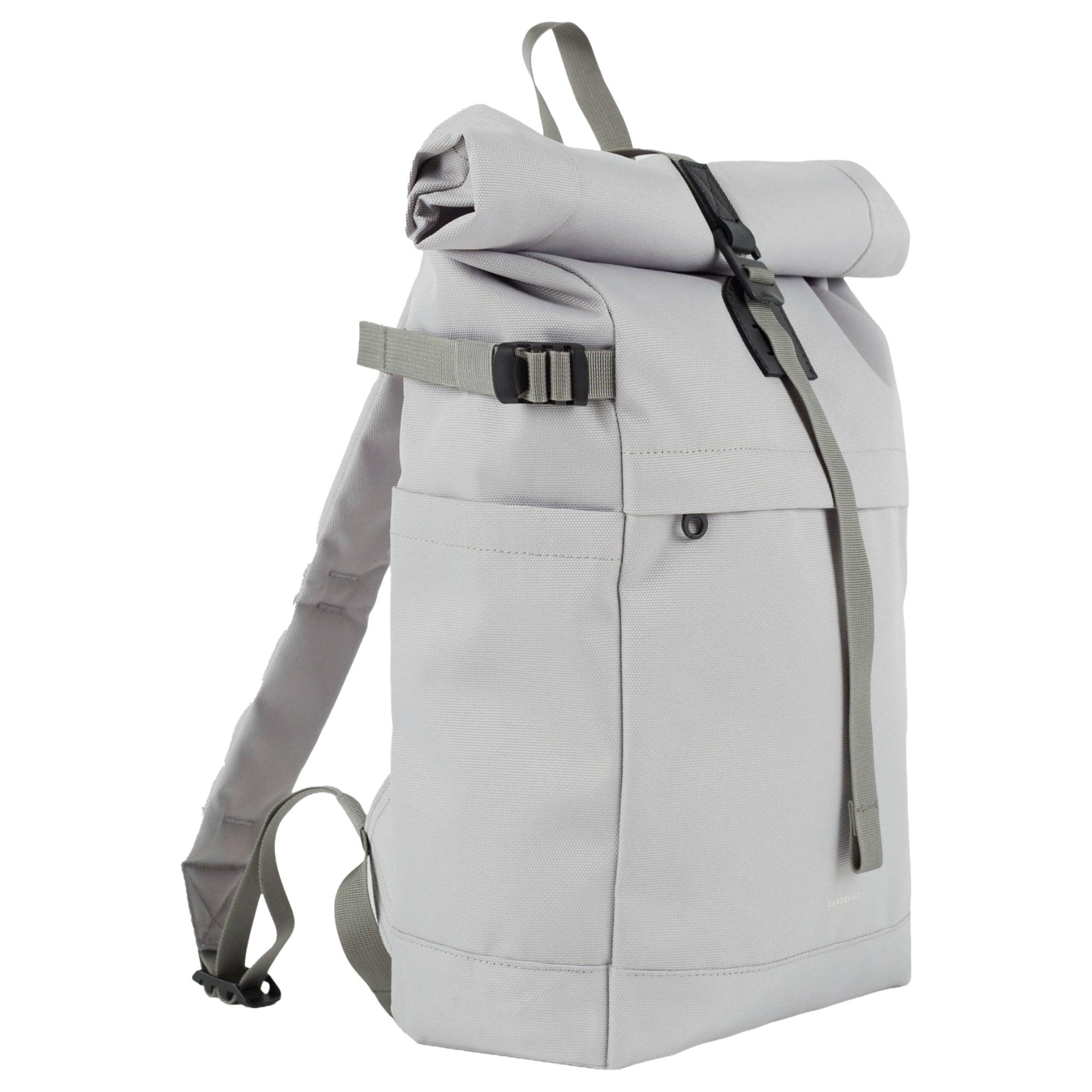 Sandqvist Rucksack Icon Rolltop - Rucksack M 14" 60 cm (light grey)