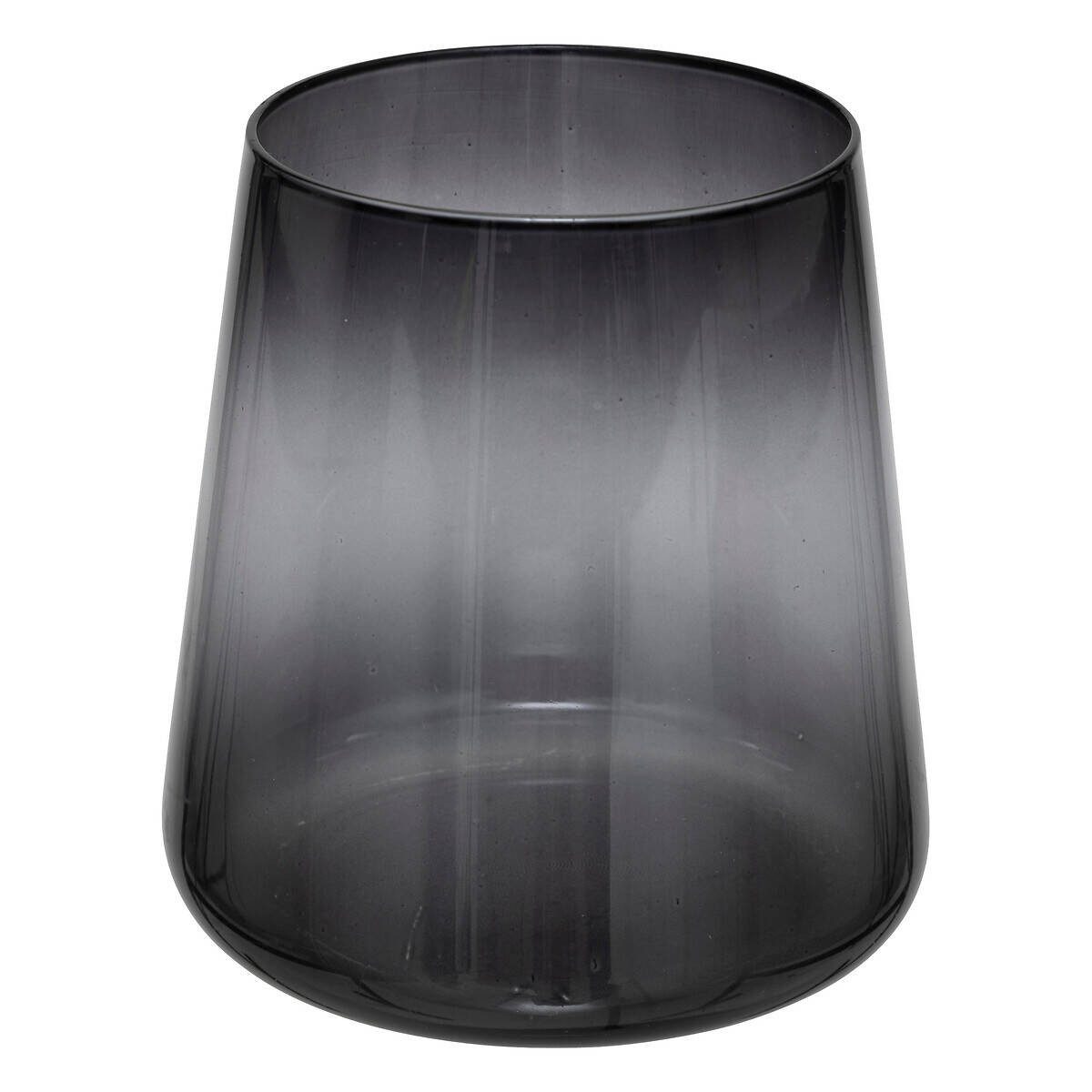 Secret de Gourmet Glas Niedrige Gläser aus schwarzem Glas DREAMS, 6er-Set, 380 ml, Glas