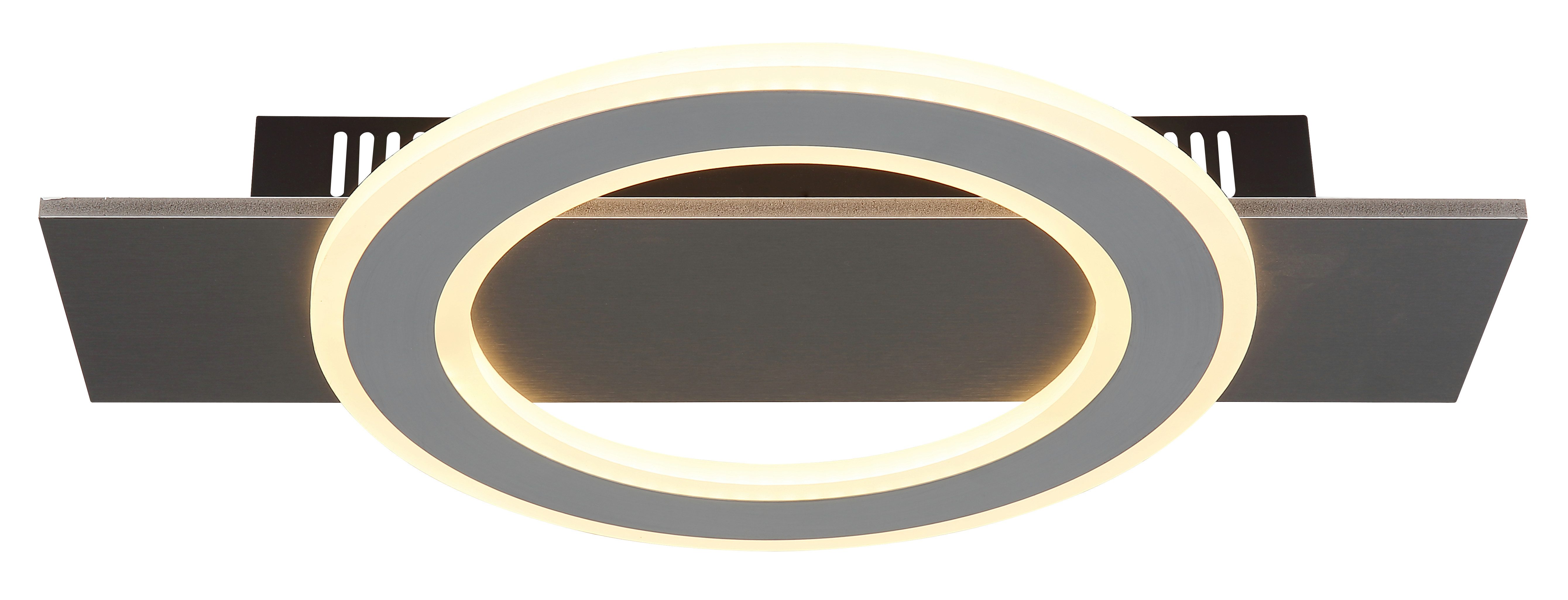 GLOBO LIGHTING LED Deckenleuchte JAYDEN, LED fest integriert, Warmweiß, Deckenlampe/Wohnzimmer/Schlafzimmer/elegant