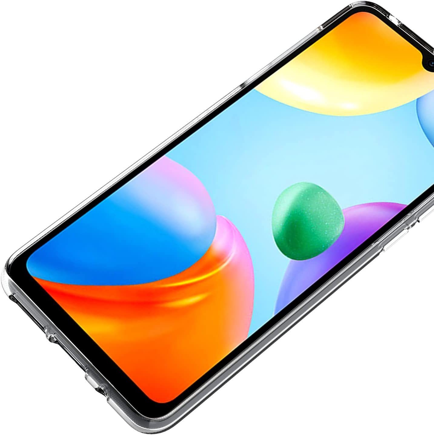 MSM Handyhülle Hülle für Xiaomi Redmi 10C Silikon Schutzhülle Tasche Klar Case