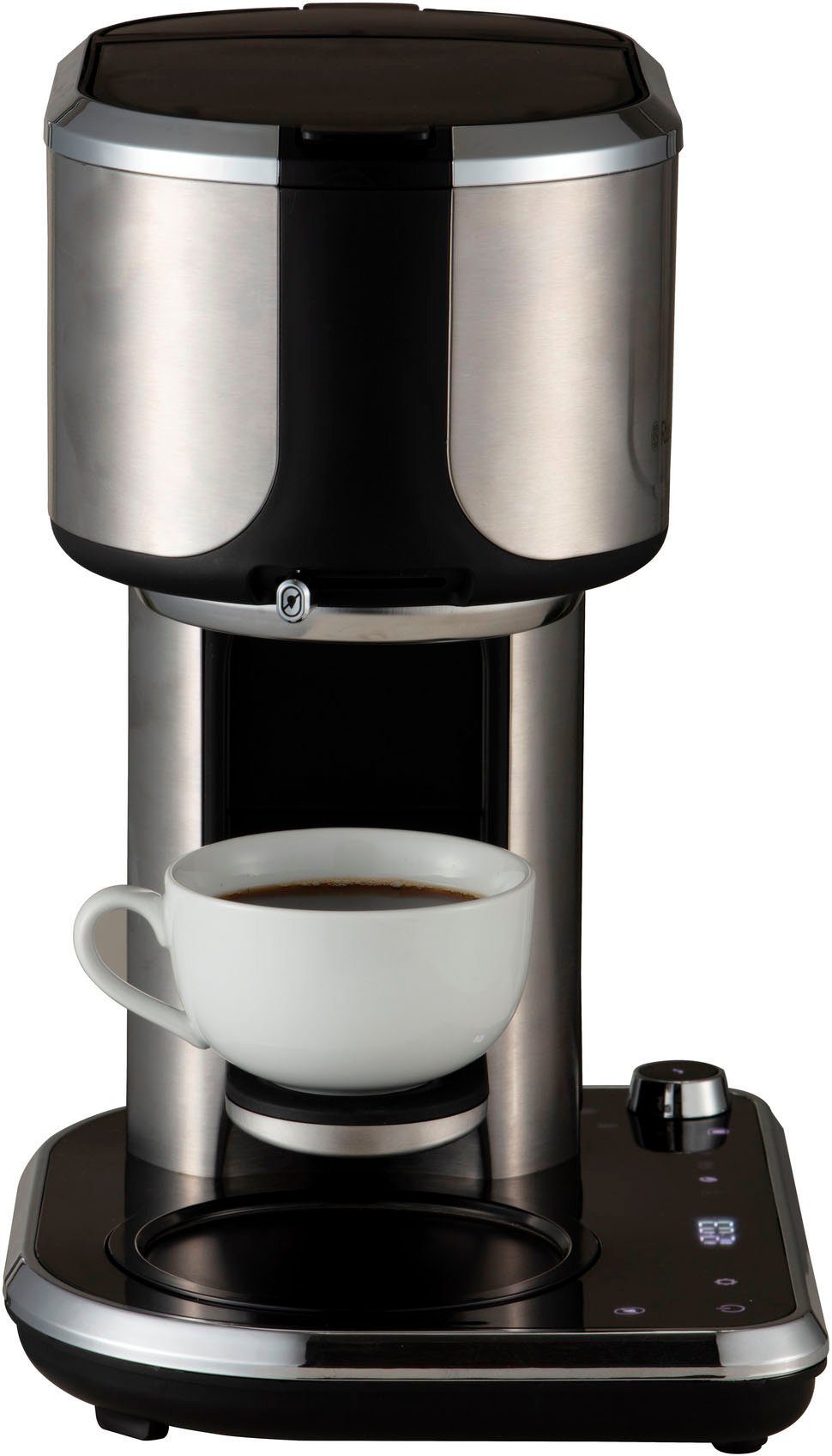 Filterkaffeemaschine Kaffeekanne, 1x4 Attentiv 1,25l 26230-56 Coffee Papierfilter RUSSELL HOBBS Bar,