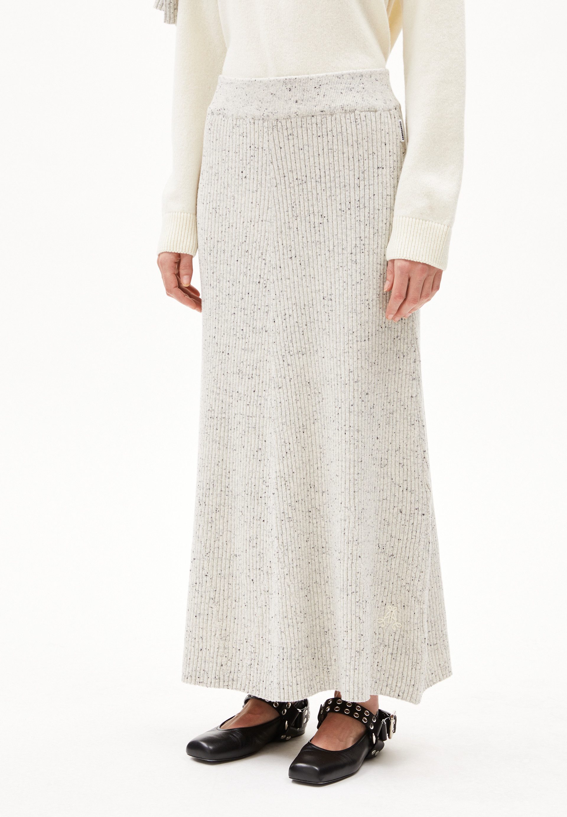 Armedangels Strickrock HANAA TWEED Strickrock aus recyclem Bio-Woll Mix Reg günstig online kaufen