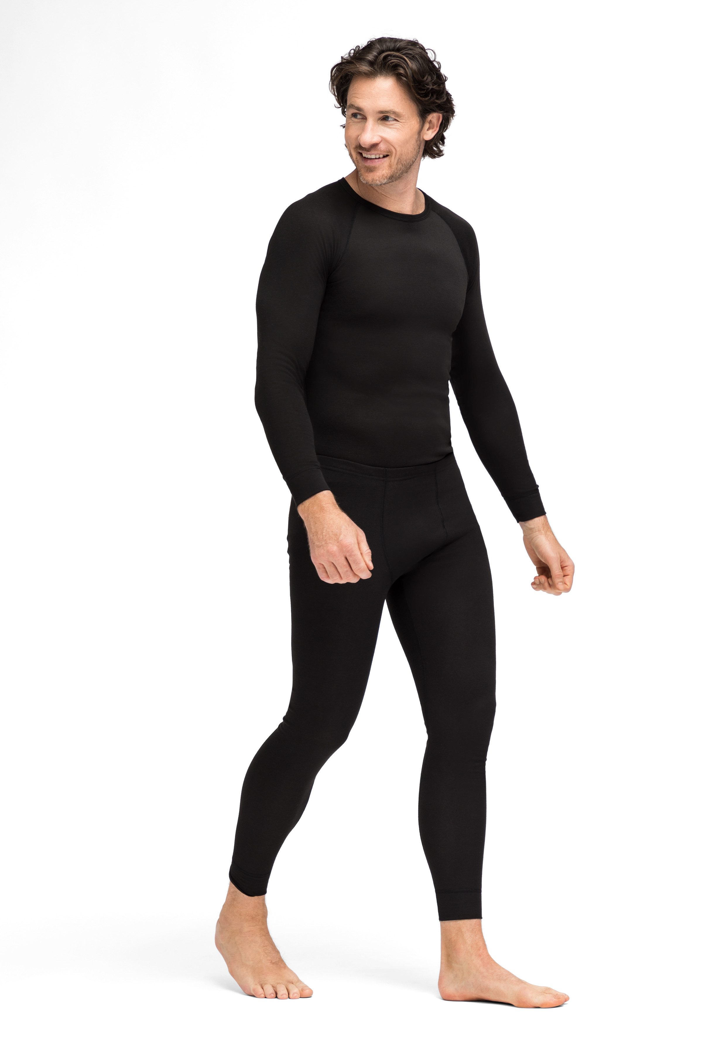 Maier Sports Shirt & Hose Adrian Herren Ski-Wäsche-Set, Funktionswäsche, Lange Unterhose + Unterhemd