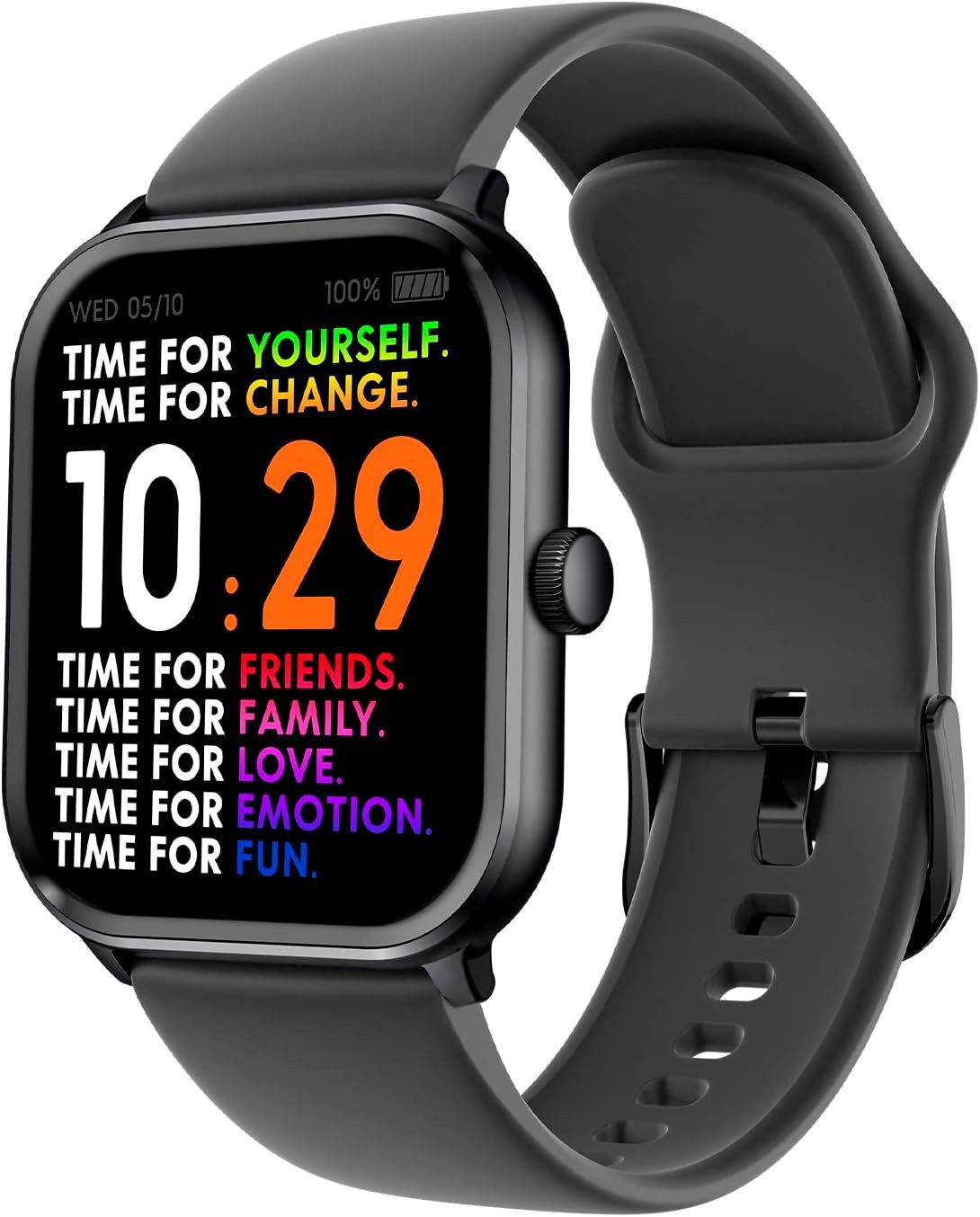 ice-watch ICE smart Smartwatch (4,4 cm, android ios), Digitale Smartwatch mit Silikonarmband Herzfrequenz Kalender IP68