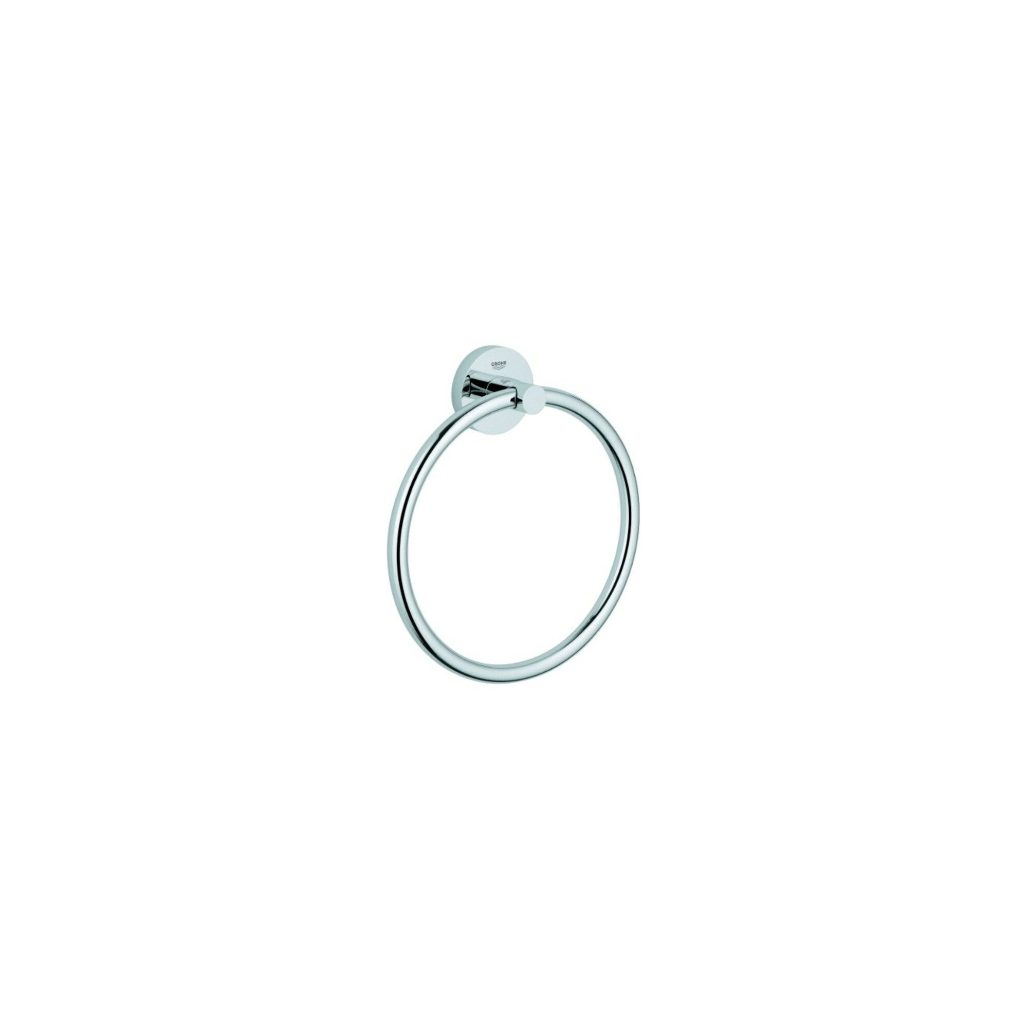 Grohe Handtuchhalter Grohe Handtuchring Essentials verdeckte Befestigung, chrom